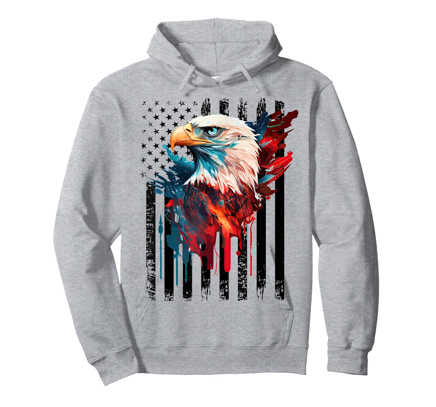 American Flag Eagle Shirt Men Kids Patriots America Eagles T-Shirt