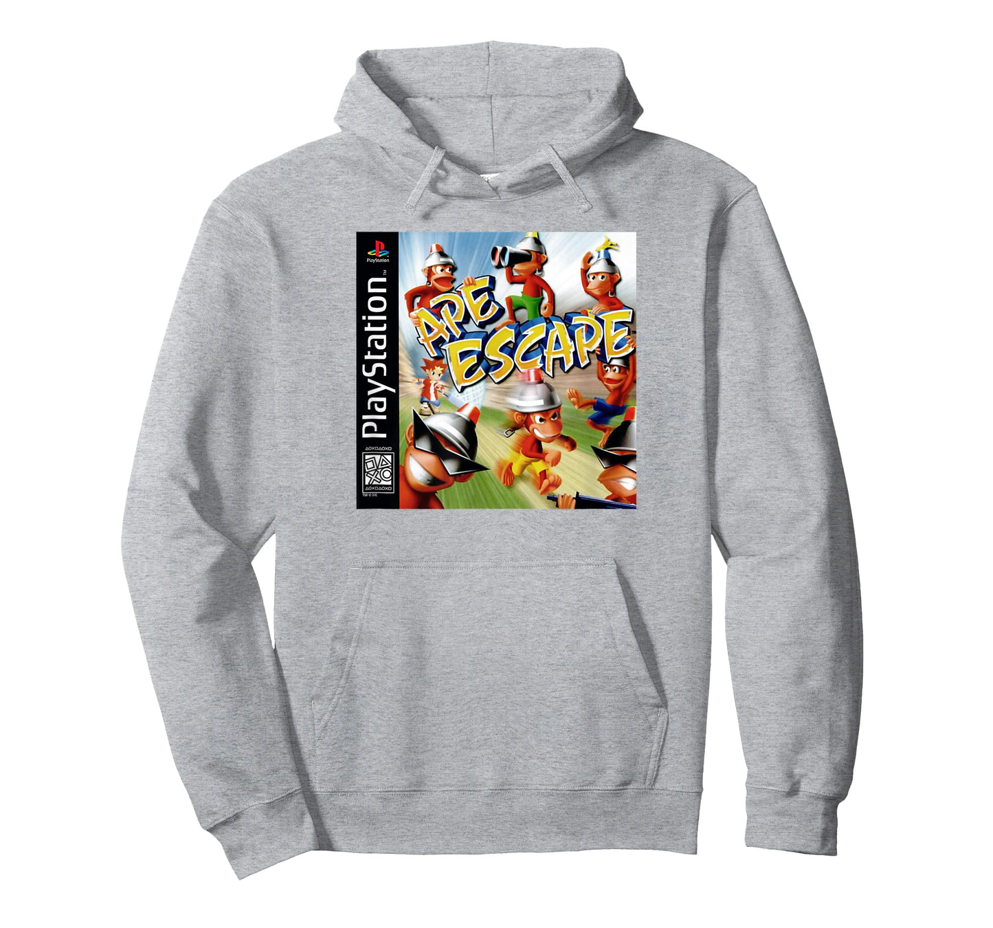 PlayStation Ape Escape PS1 Video Game Cover Art T-Shirt
