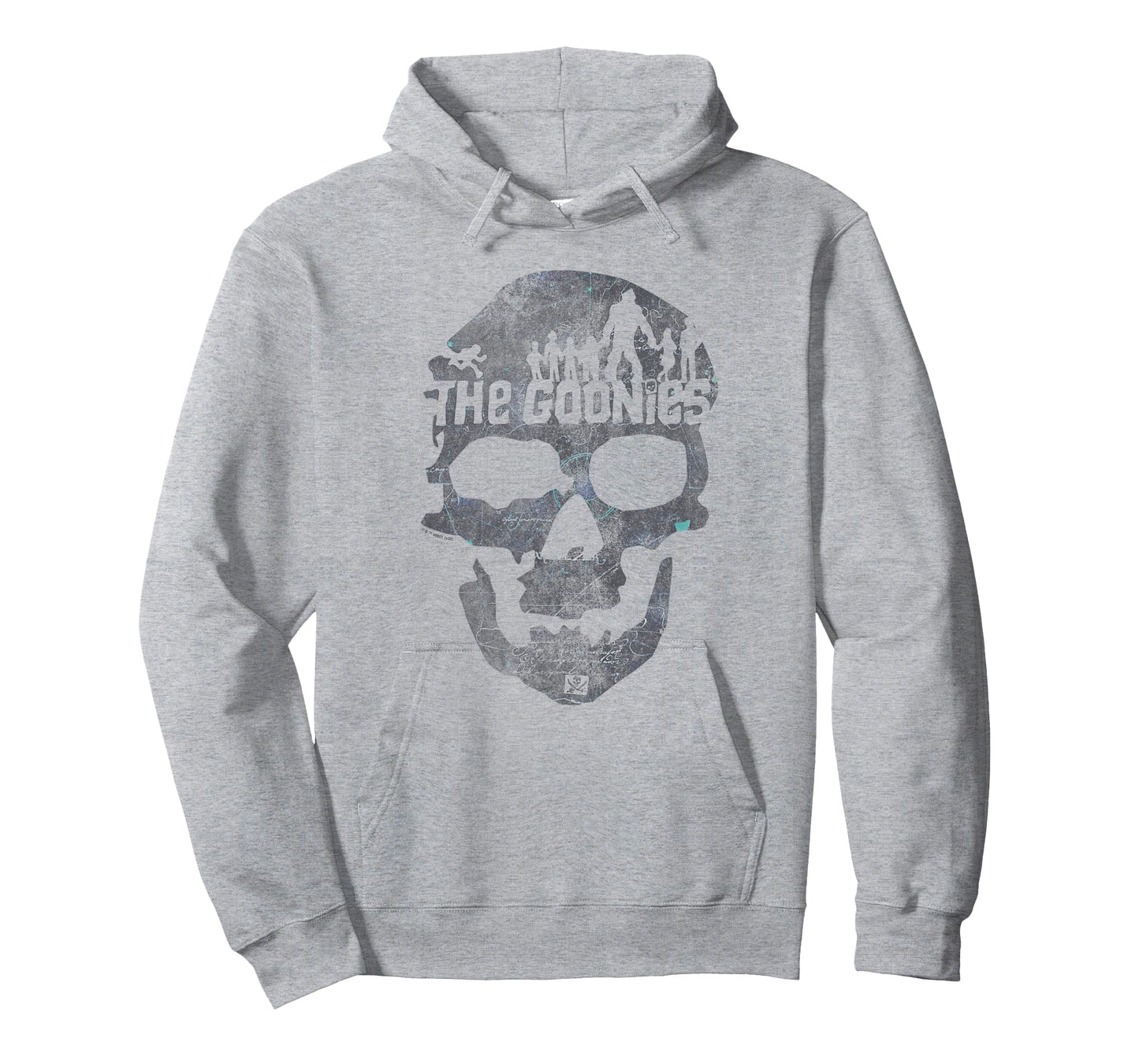 The Goonies Skull on White T-Shirt