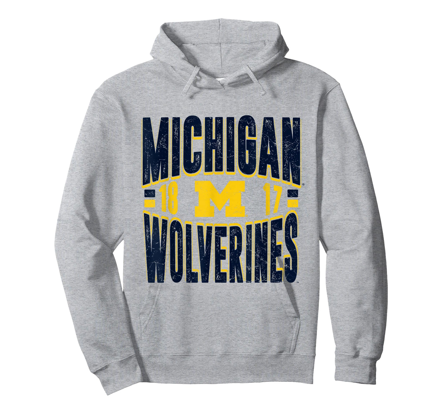 Michigan Wolverines Vintage 90's Retro White T-Shirt