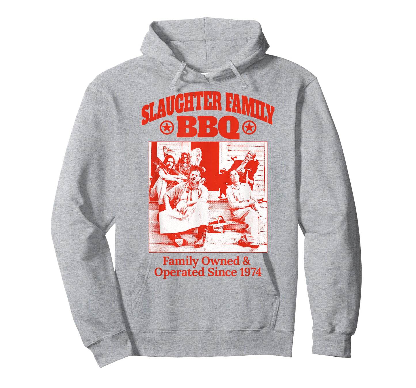 The Texas Chainsaw Massacre Front Back Slaughter Family BBQ T-Shirt