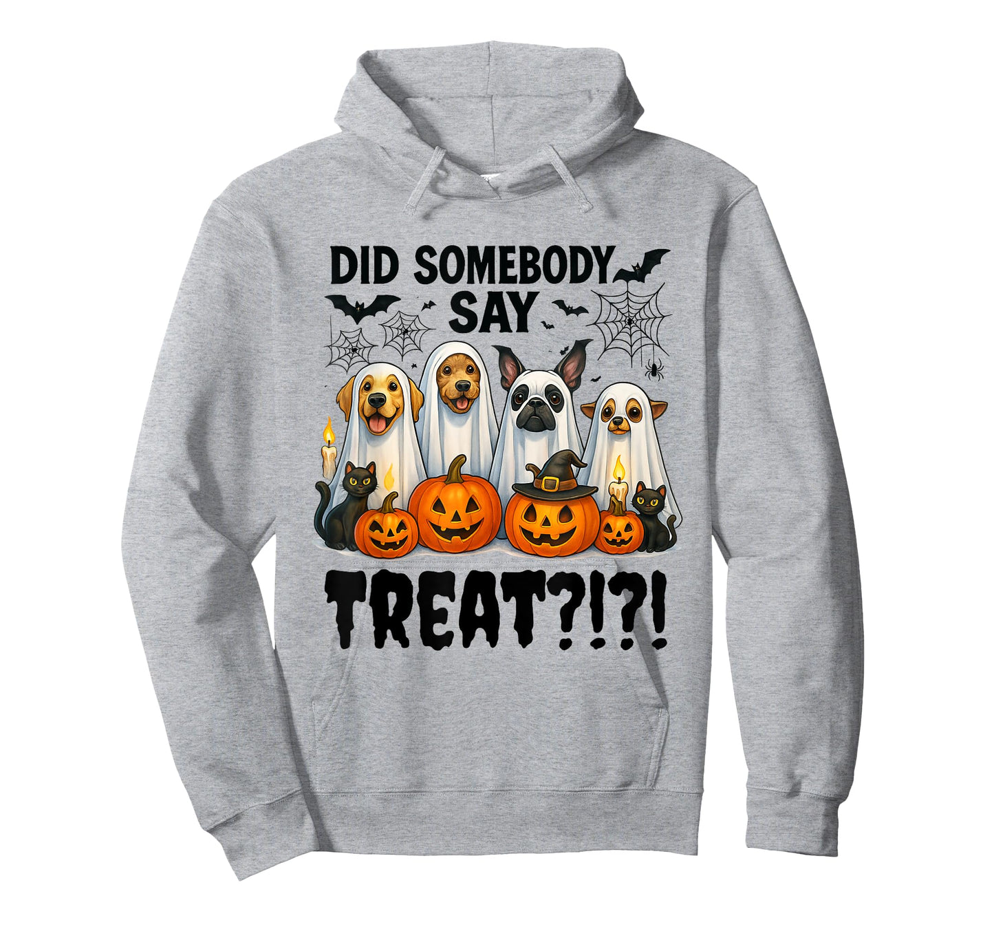 Did Somebody Say Treat Ghost Dogs Lovers Funny Halloween T-Shirt