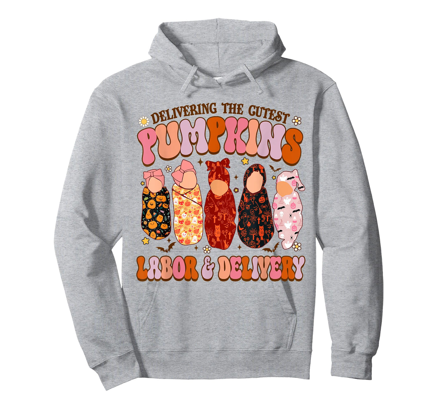 Delivering The Cutest Pumpkins Labor & Delivery Nurse Fall T-Shirt
