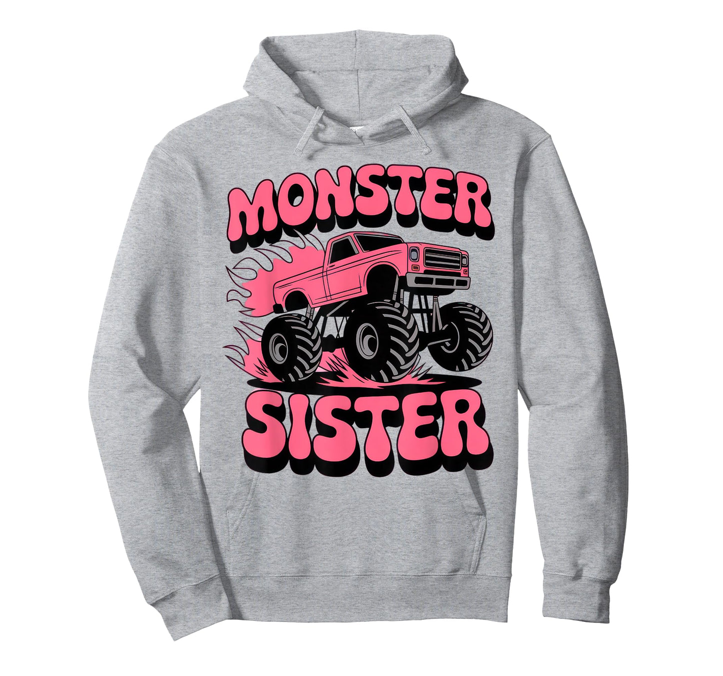 Monster Truck Sister Monster Truck Are My Jam Truck Lovers T-Shirt