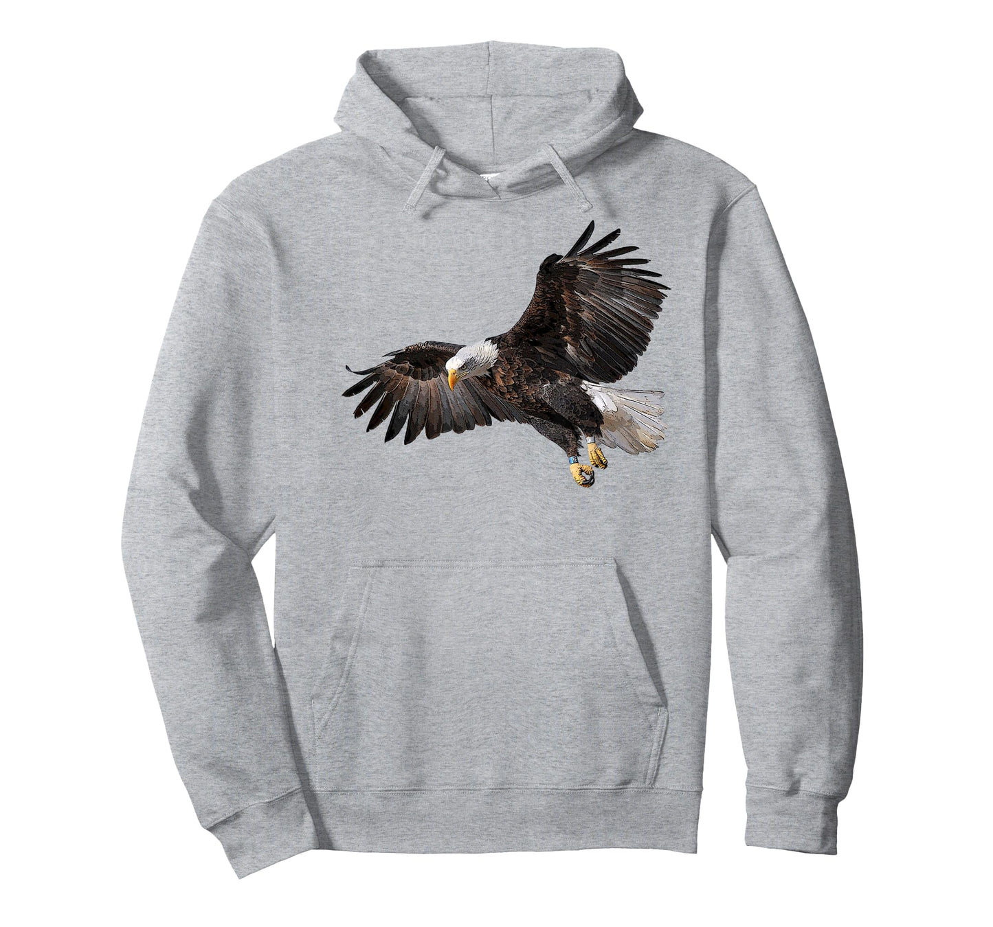 Wild North American Bald Eagle Banded Flying T-Shirt #1 T-Shirt