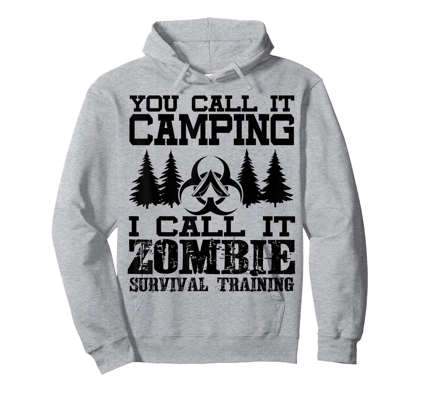 Zombie Survival Training Camping Shirt - Funny Halloween T-Shirt