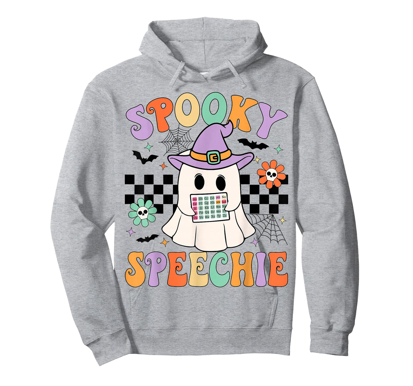 Spooky Speechie Speech Therapy Halloween Retro SLP Halloween T-Shirt