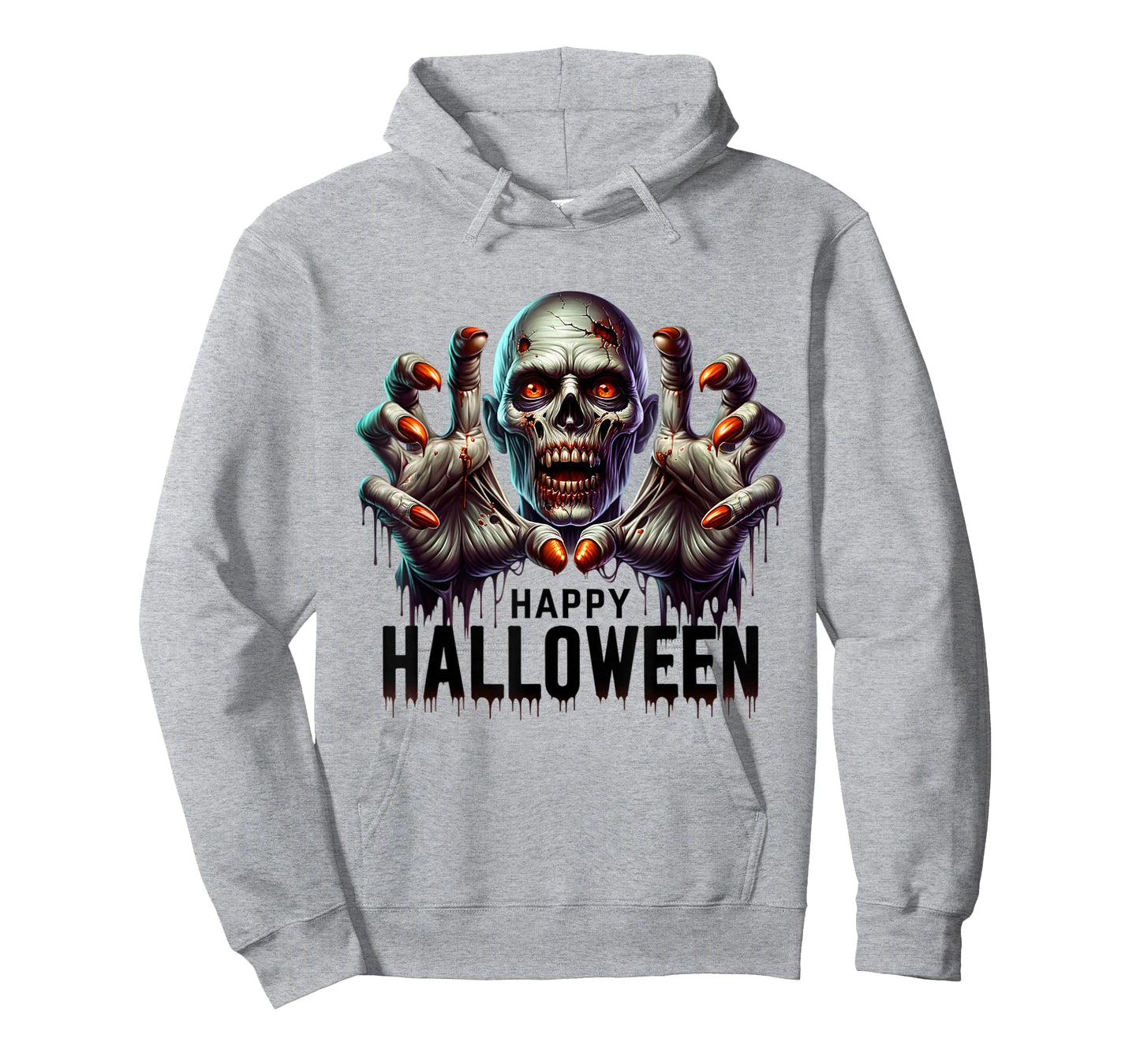 Happy Halloween Zombie Hands Funny Halloween Costume T-Shirt
