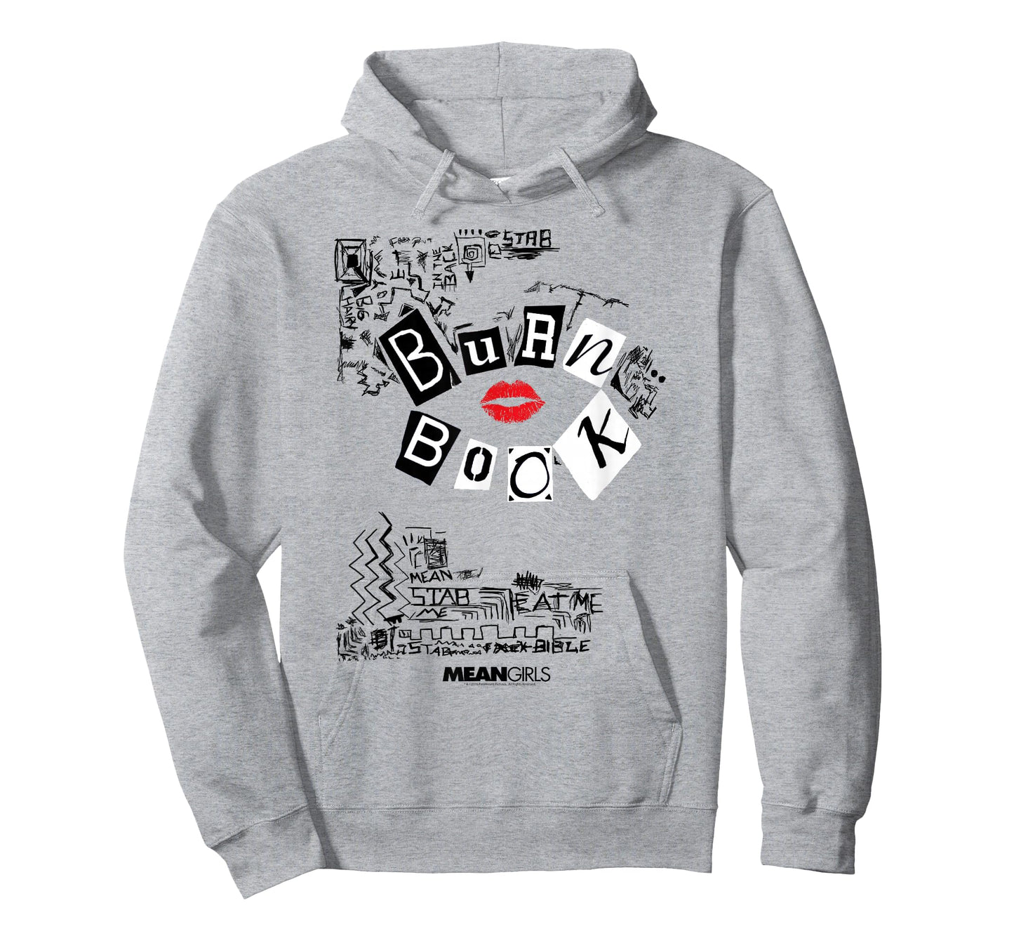 Mean Girls Burn Book with Doodles Y2K Movie T-Shirt