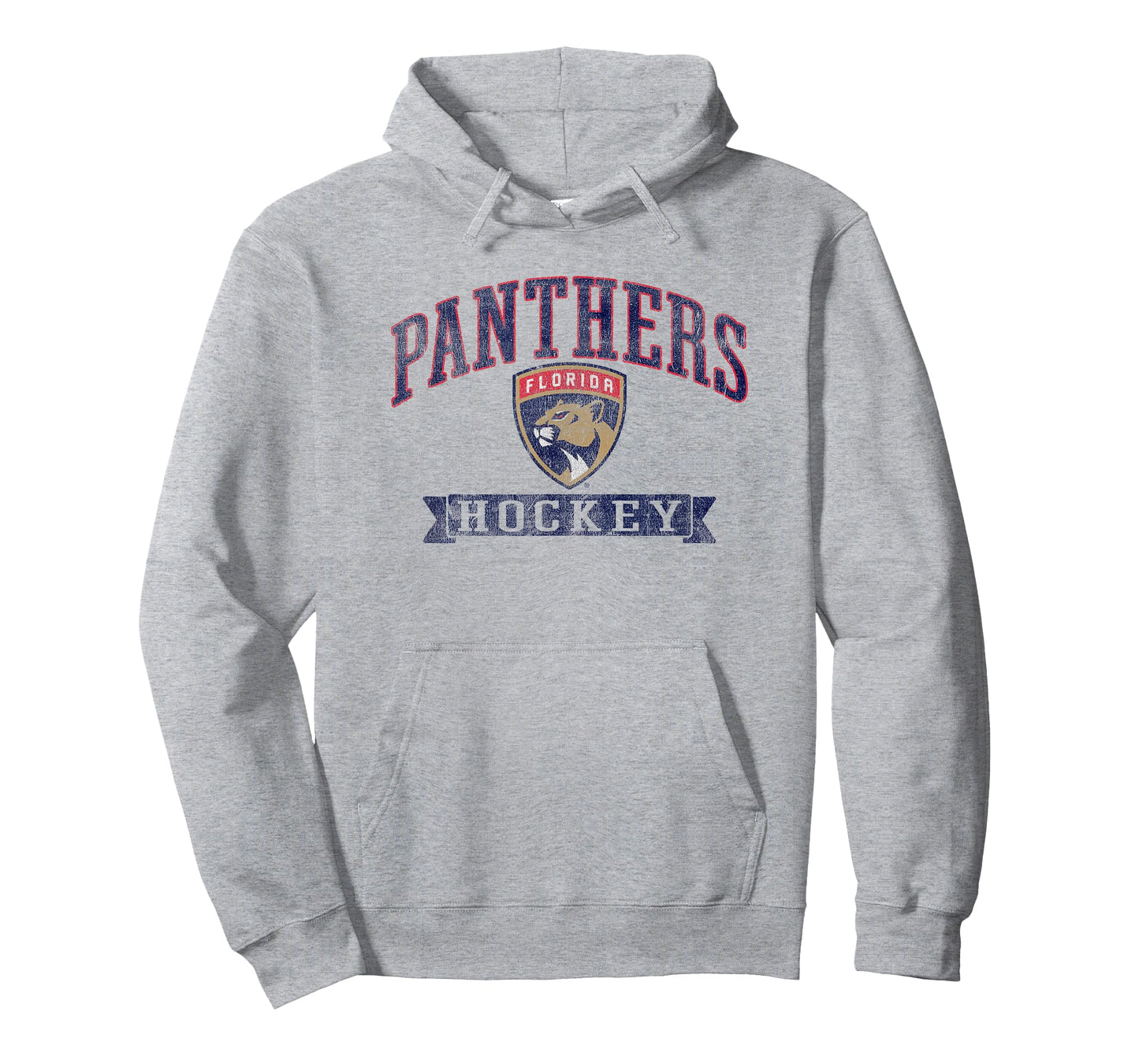 Florida Panthers Vintage Hockey Gray Officially Licensed T-Shirt
