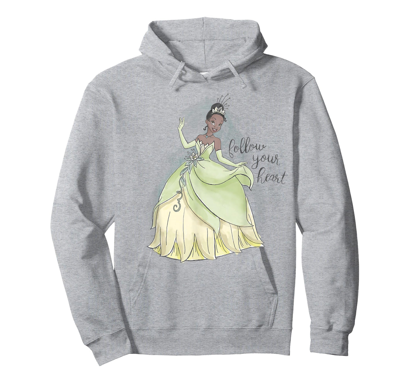Disney The Princess and The Frog Tiana Follow Your Heart T-Shirt Small