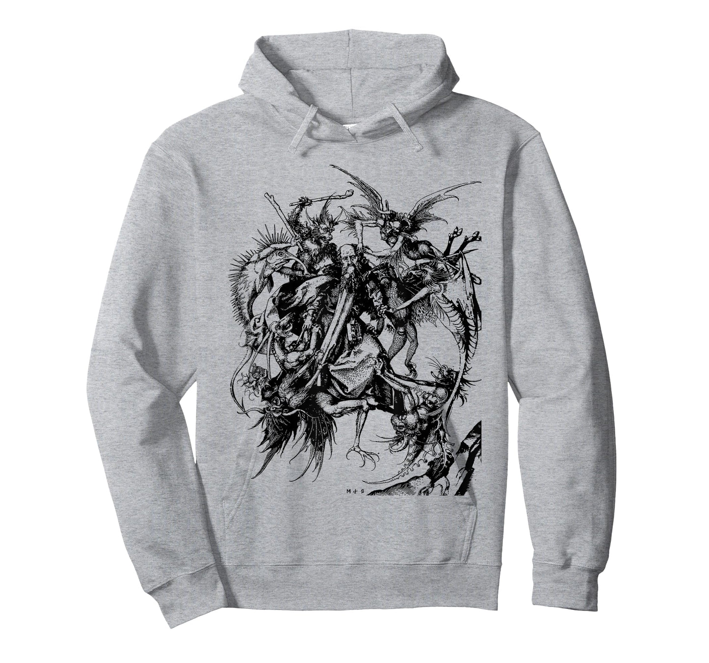 THE TEMPTATION of ST. ANTHONY - Medieval Monster Art Shirt T-Shirt