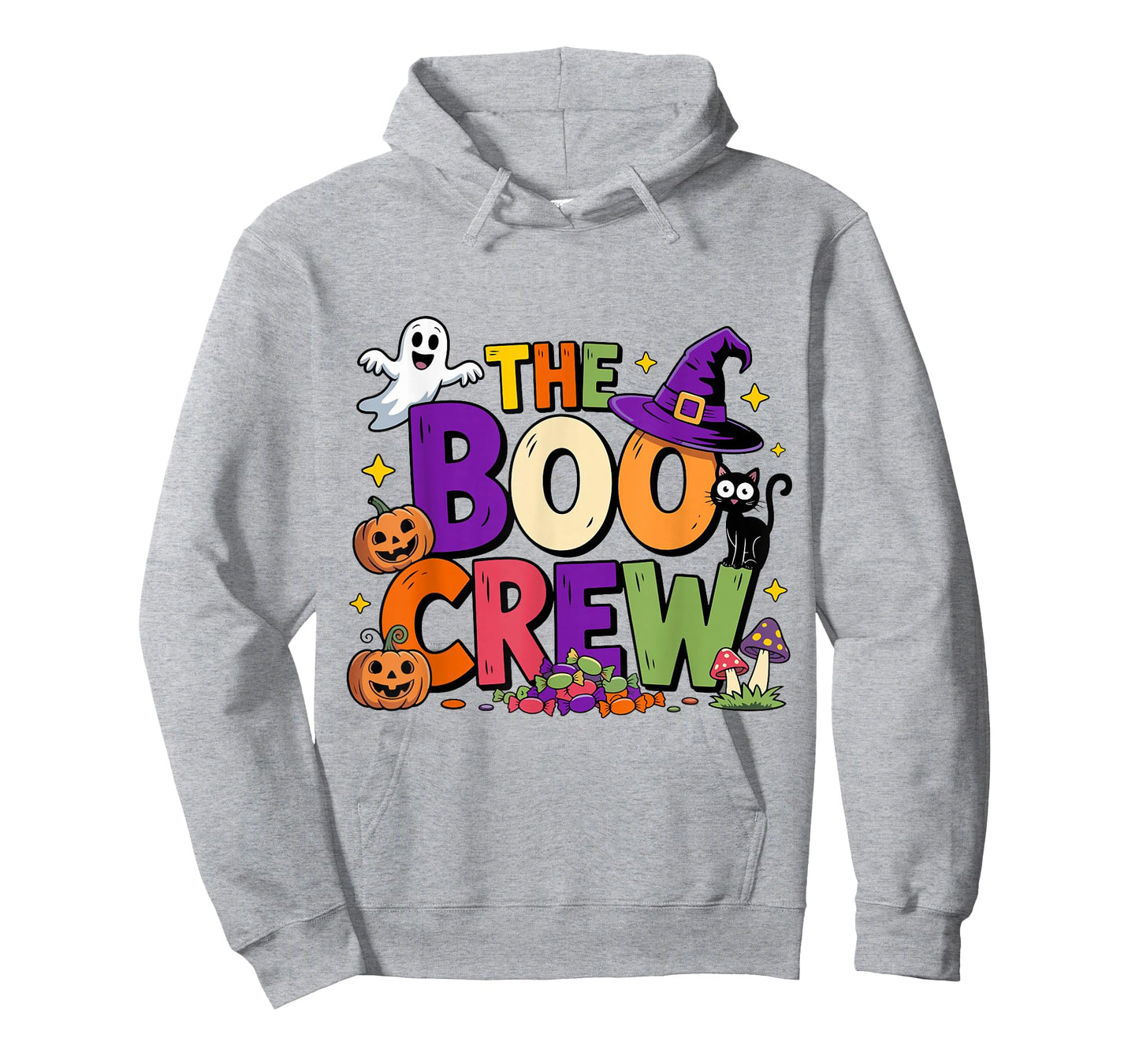 Halloween The Boo Crew Cute Ghost Spooky Family Matching T-Shirt