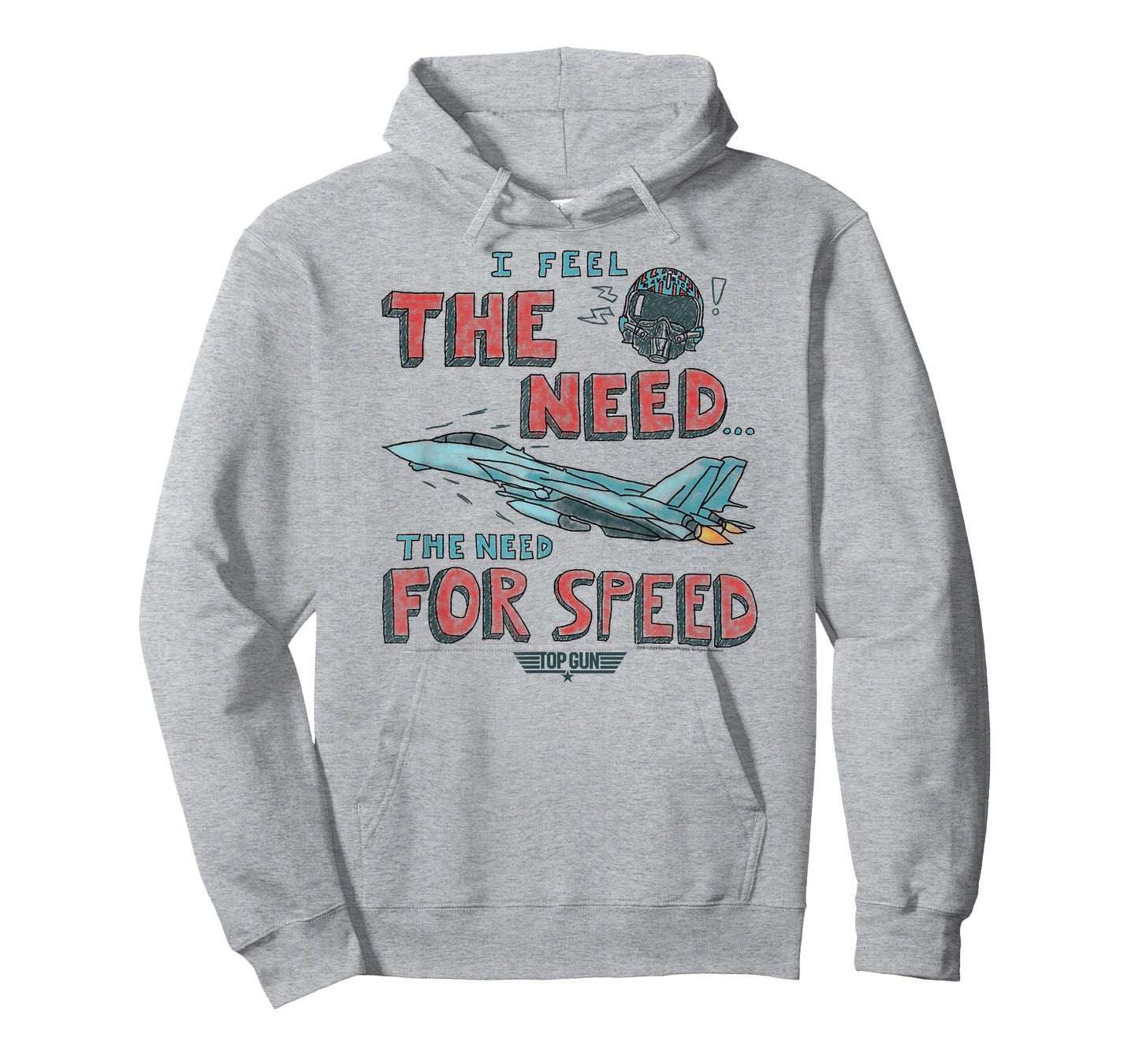 Top Gun Need for Speed Sketch Classic Action Movie T-Shirt