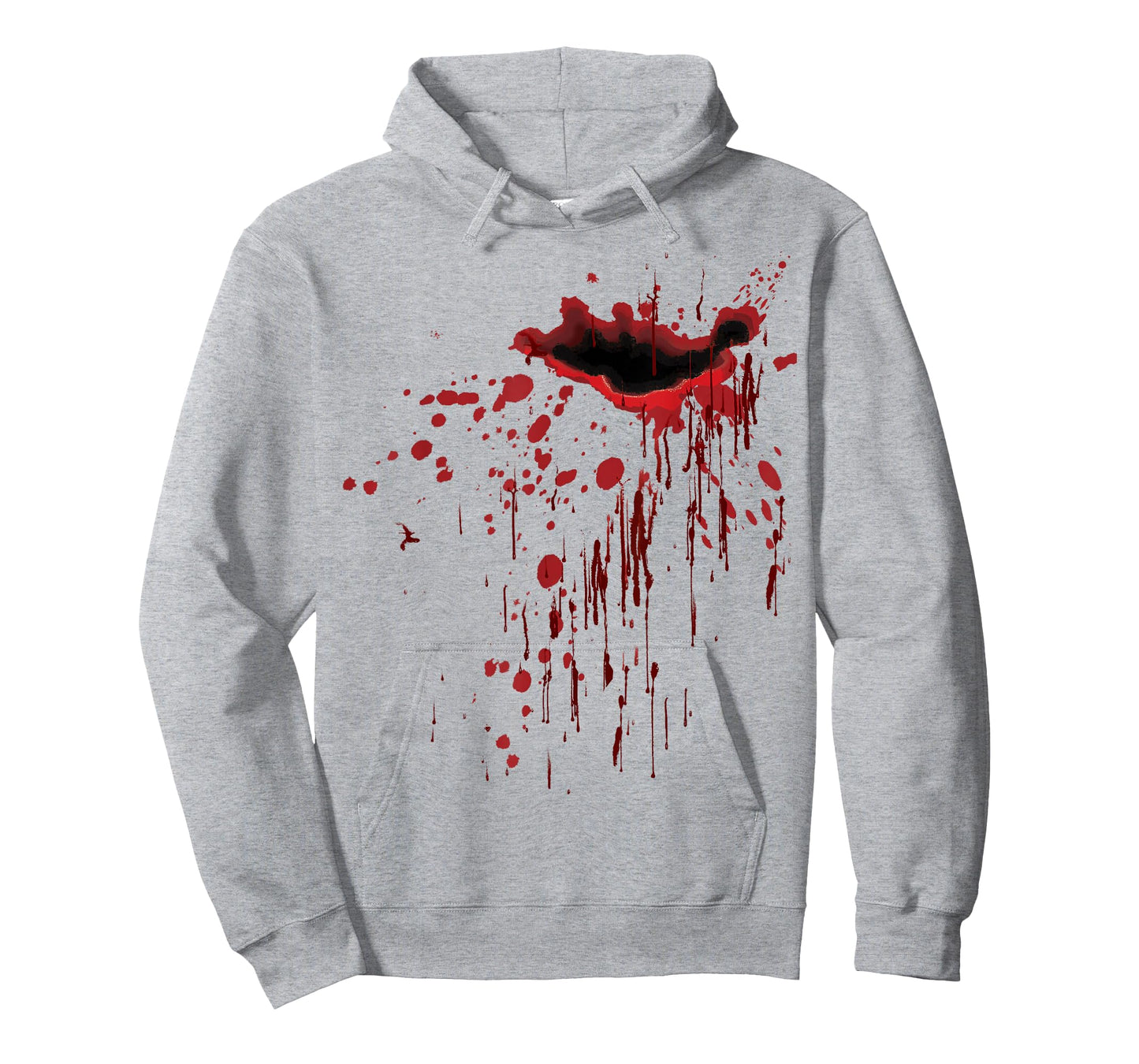 Blood Splatter Shirt Blood Stained Halloween Zombie Graphic T-Shirt
