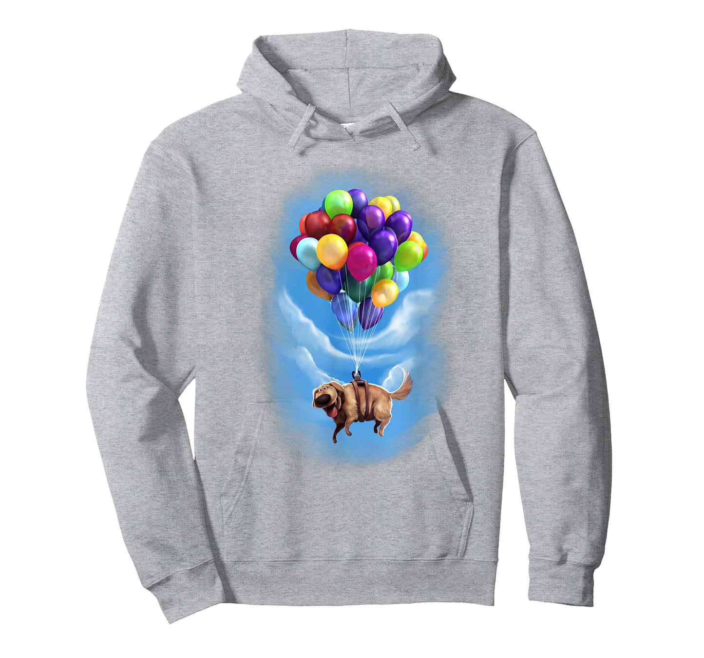 Disney Pixar Up Dug Balloon Floating Graphic T-Shirt T-Shirt