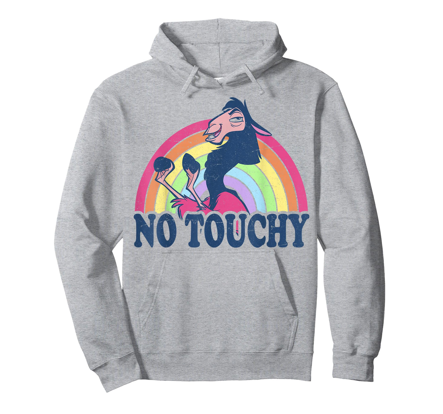 Disney The Emperor's New Groove Kuzco Rainbow No Touchy T-Shirt