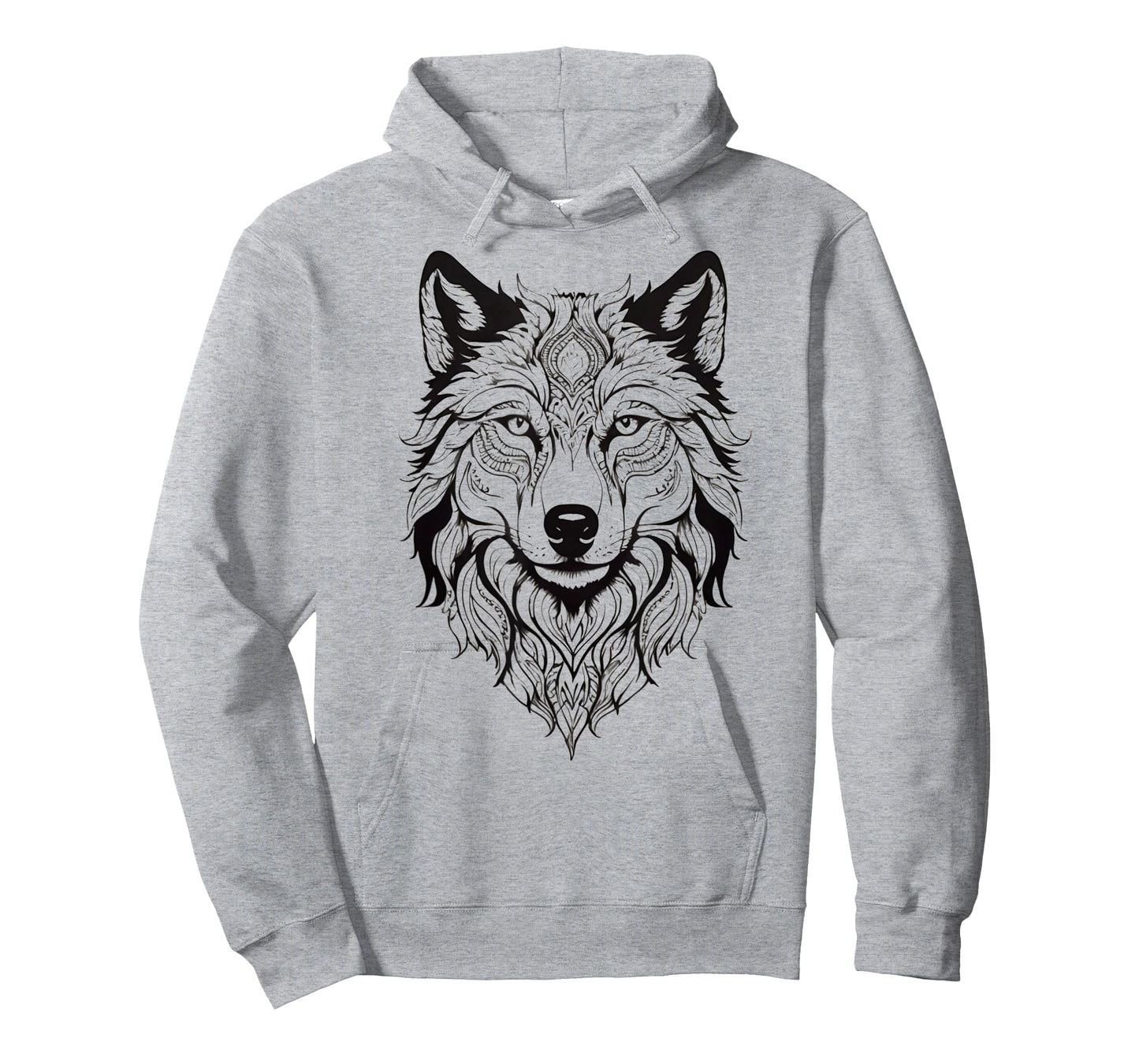 Floral Wolf Vintage Flowers Wolf Face for Wolves Lover T-Shirt
