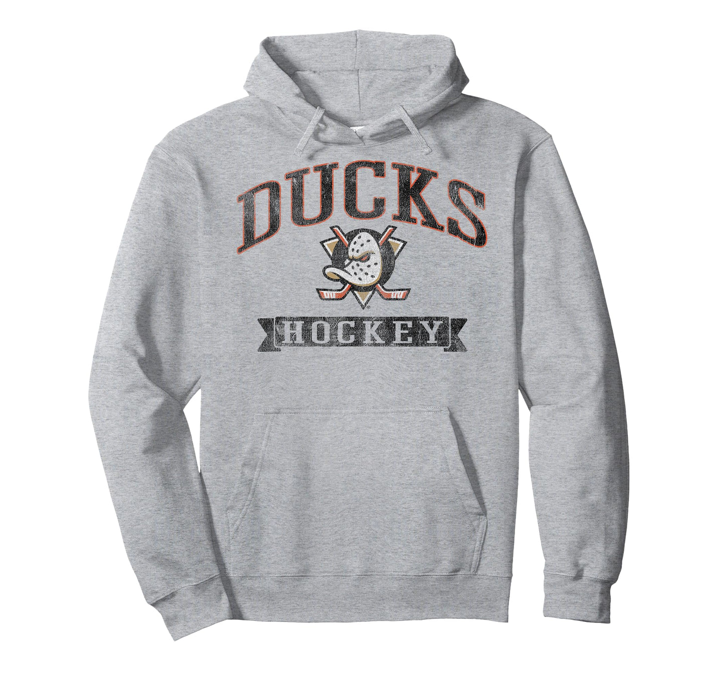 Anaheim Ducks Vintage Hockey Gray NHL Officially Licensed T-Shirt