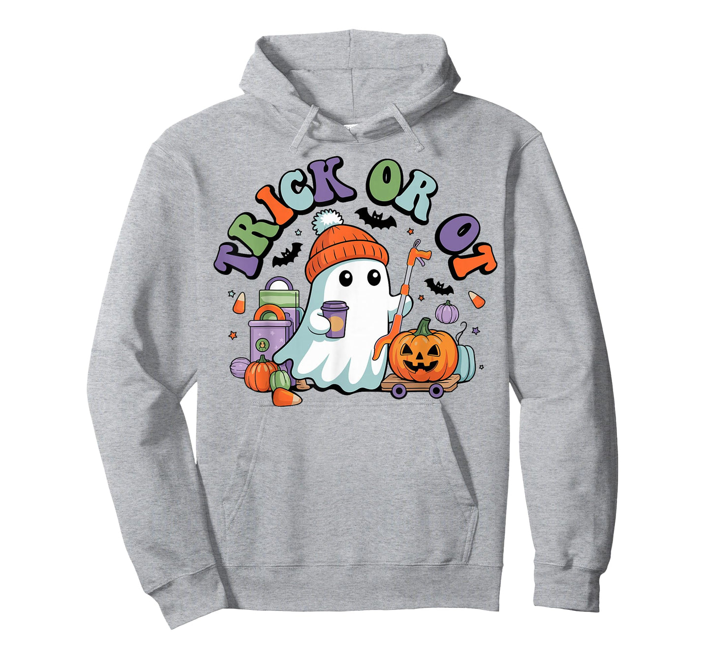 Spooky Occupational Therapy Ghost Trick or OT Halloween T-Shirt