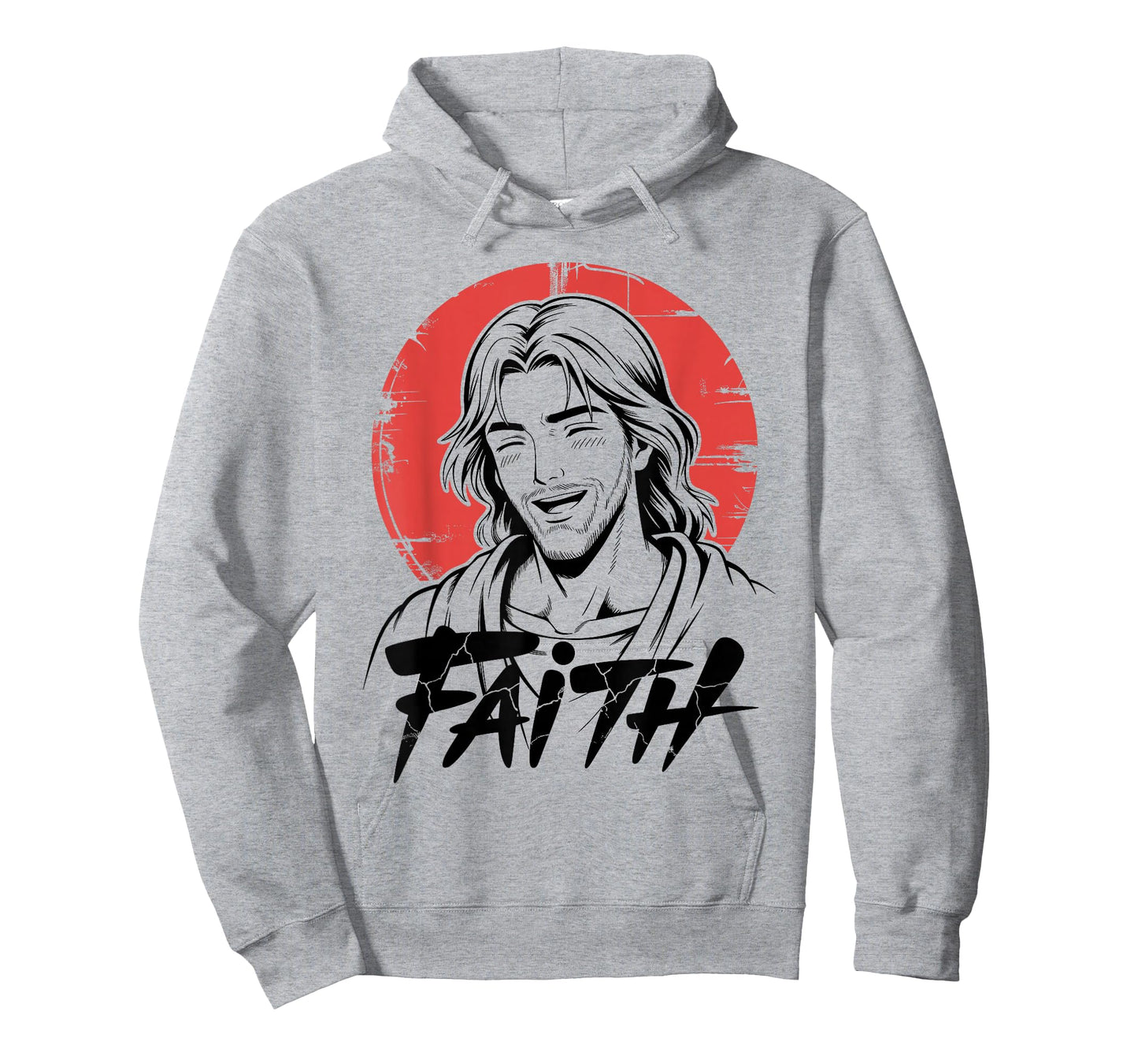 Anime Jesus - Funny Japanese Christ Christian Faith T-Shirt