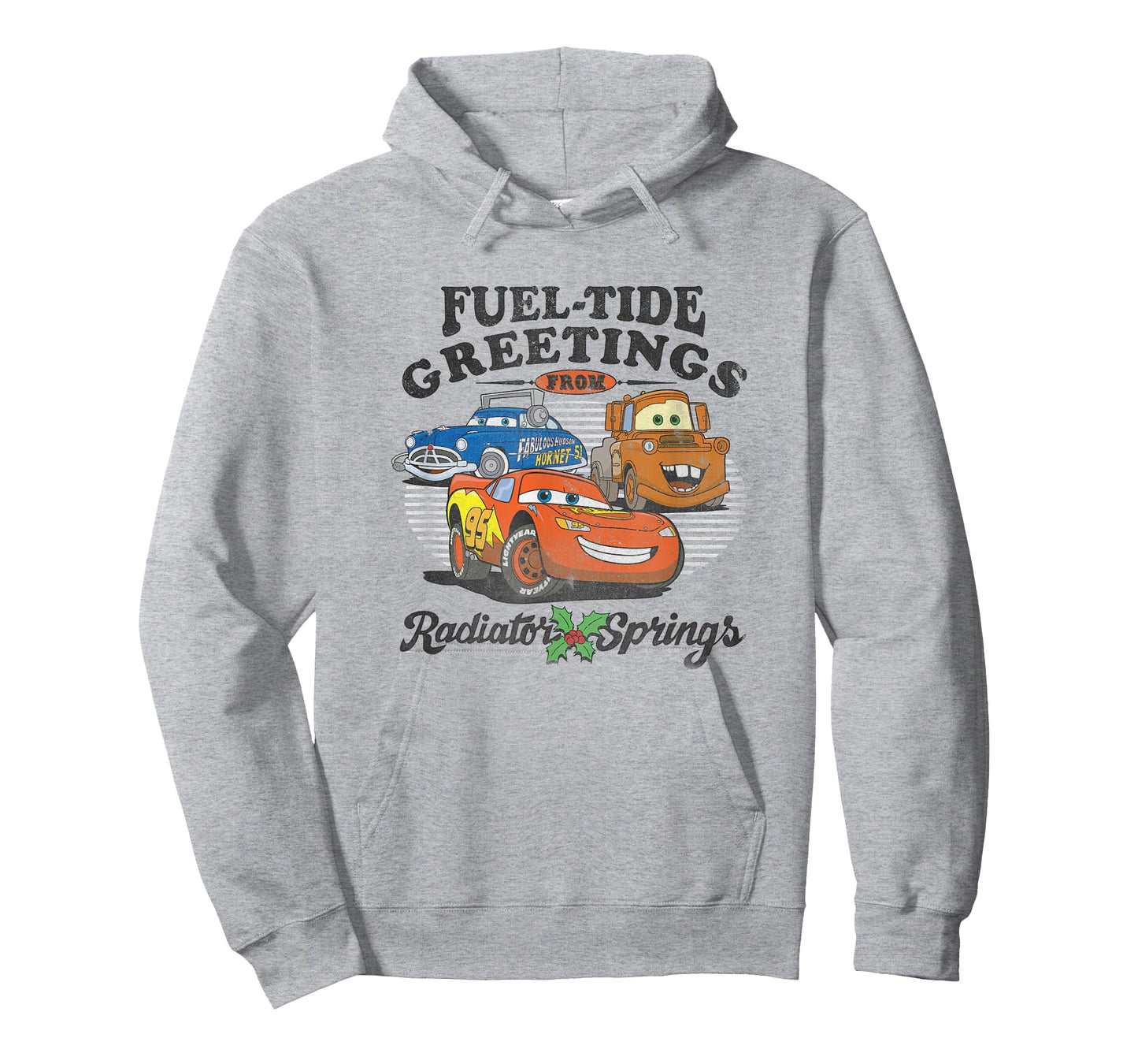 Disney Pixar Cars Christmas Fuel-Tide Greetings Vintage T-Shirt