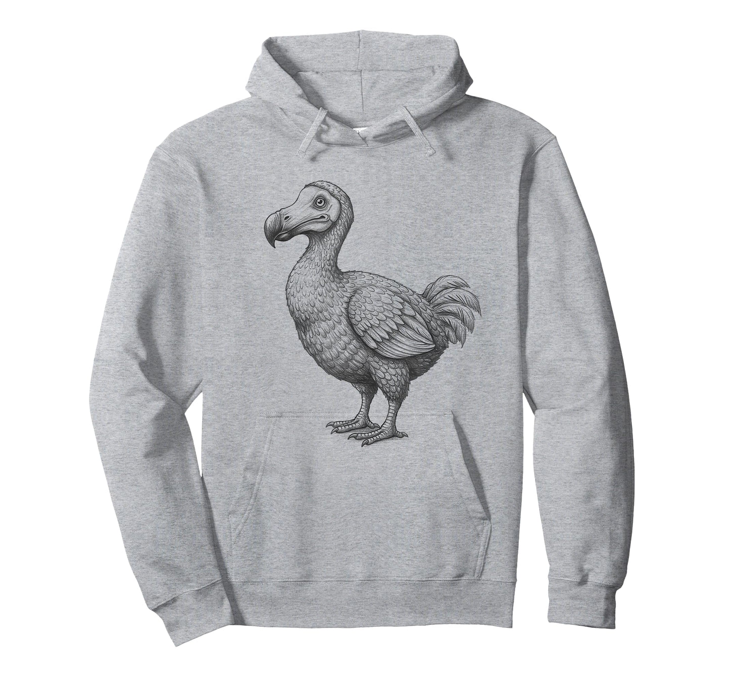 Vintage Dodo Bird Drawing Art Design T-Shirt