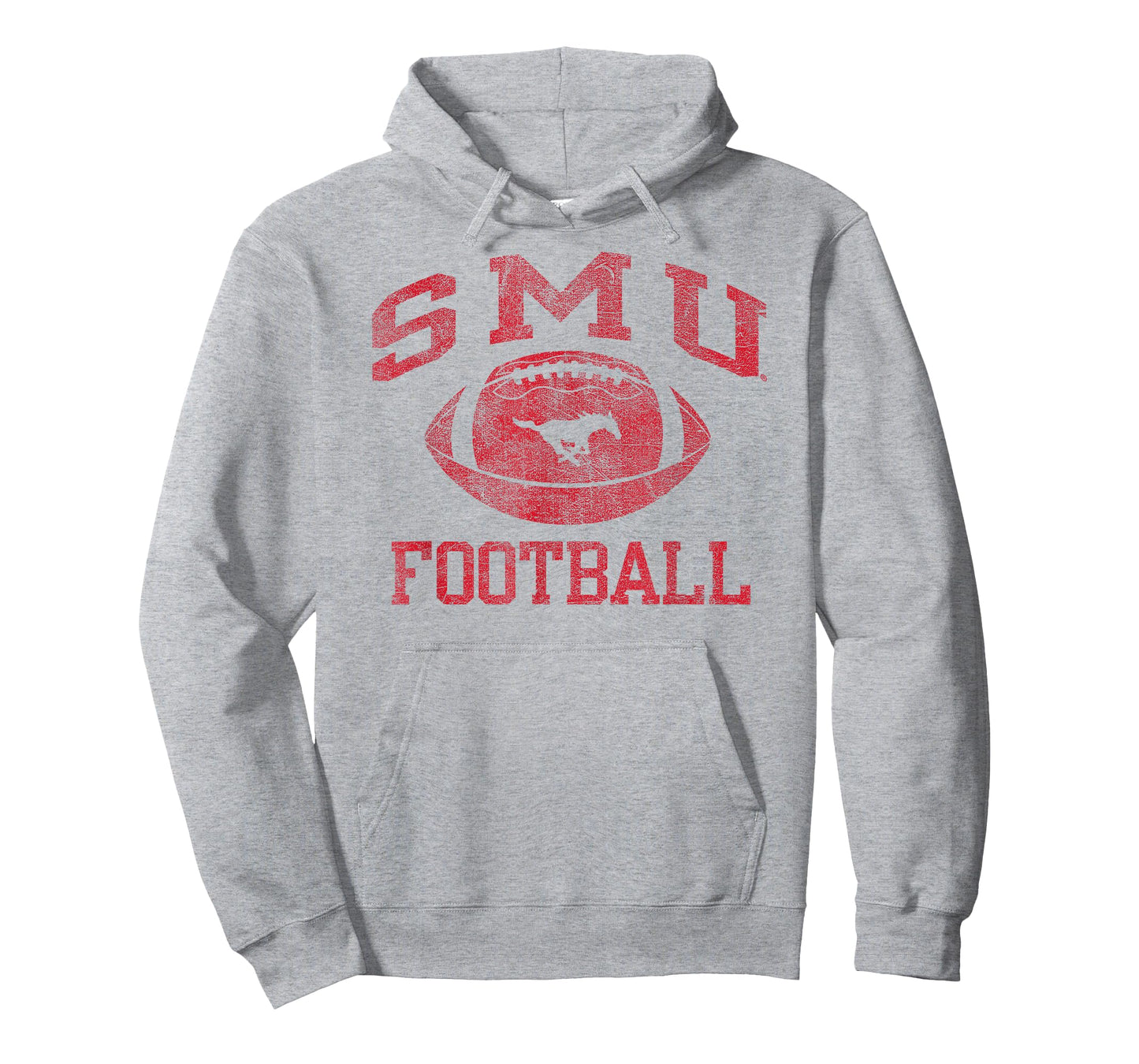 SMU Mustangs Football Intensity White Officially Licensed T-Shirt