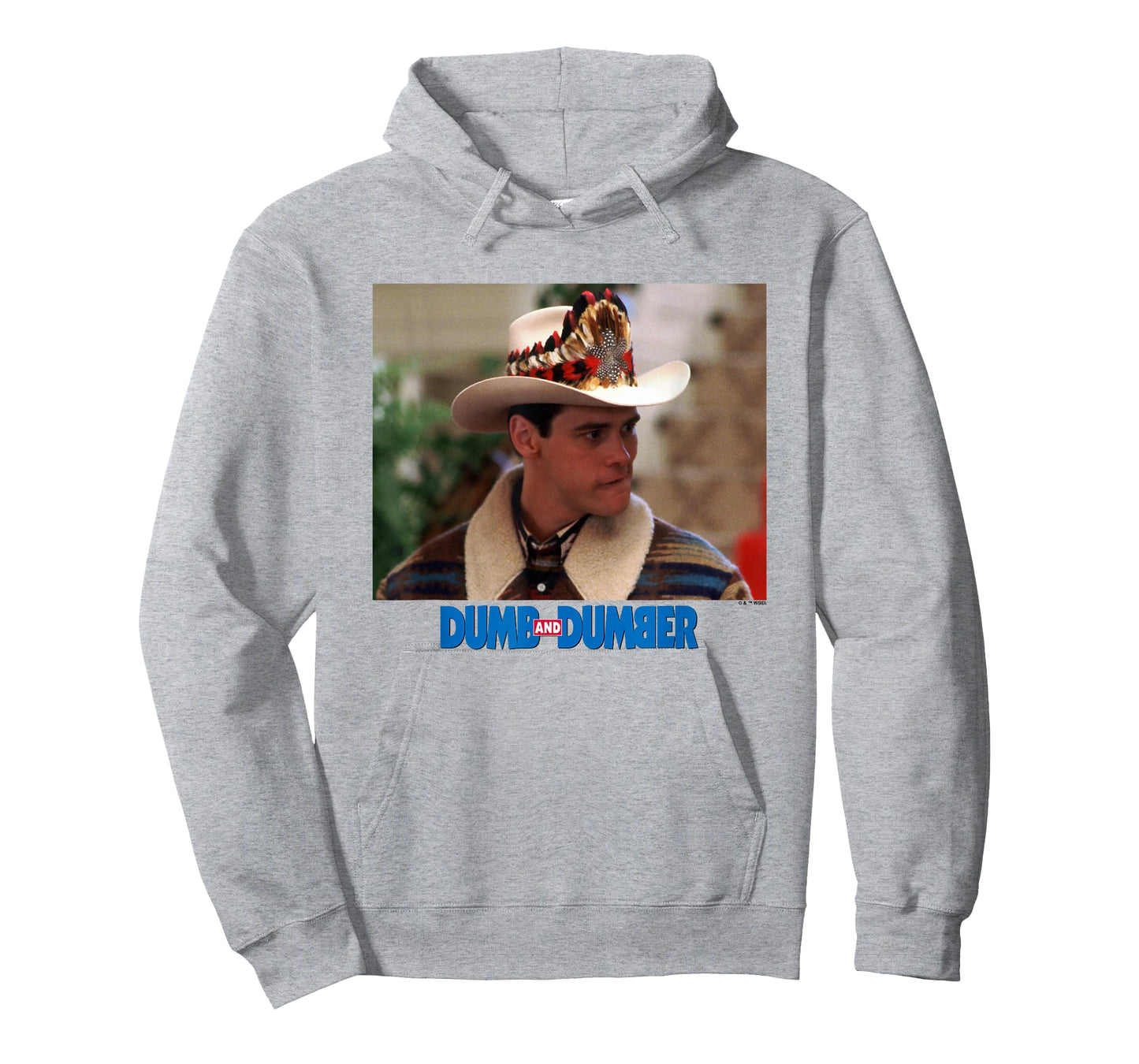 Dumb and Dumber Lloyd Christmas Dressed As Cowboy Scene T-Shirt