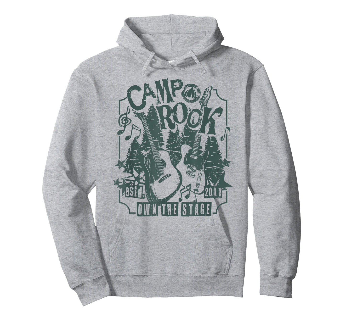 Disney Camp Rock Estd. 2008 Own The Stage Distressed Poster T-Shirt