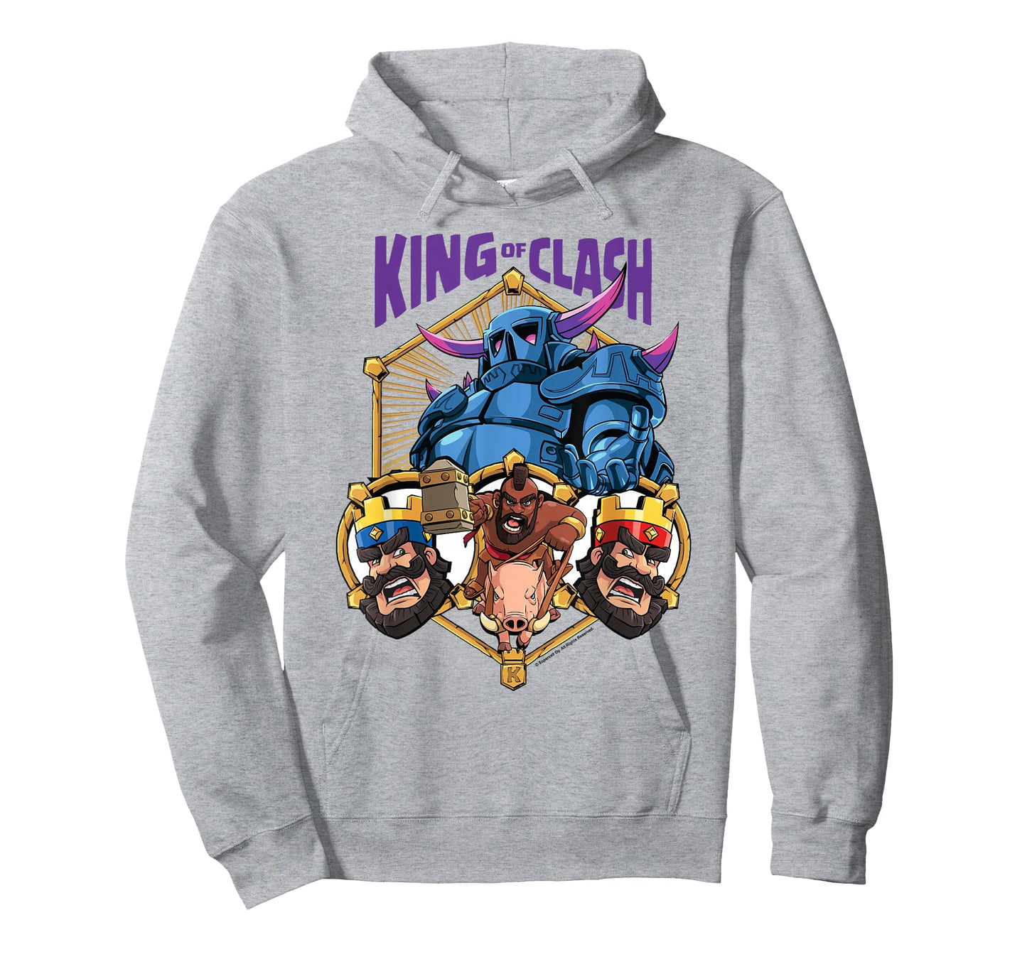 Clash Royale King Of Clash P.E.K.K.A. Portrait T-Shirt