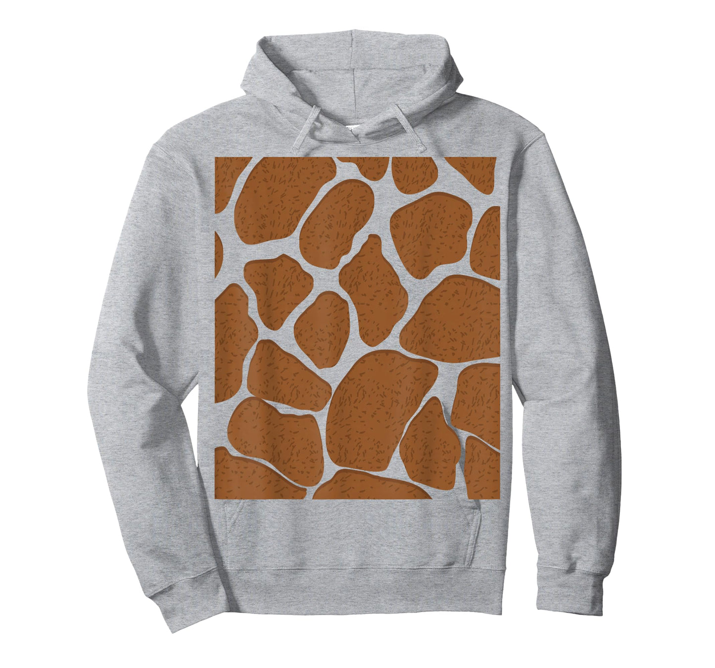 Giraffe Print Pattern Animal Easy Halloween T-Shirt