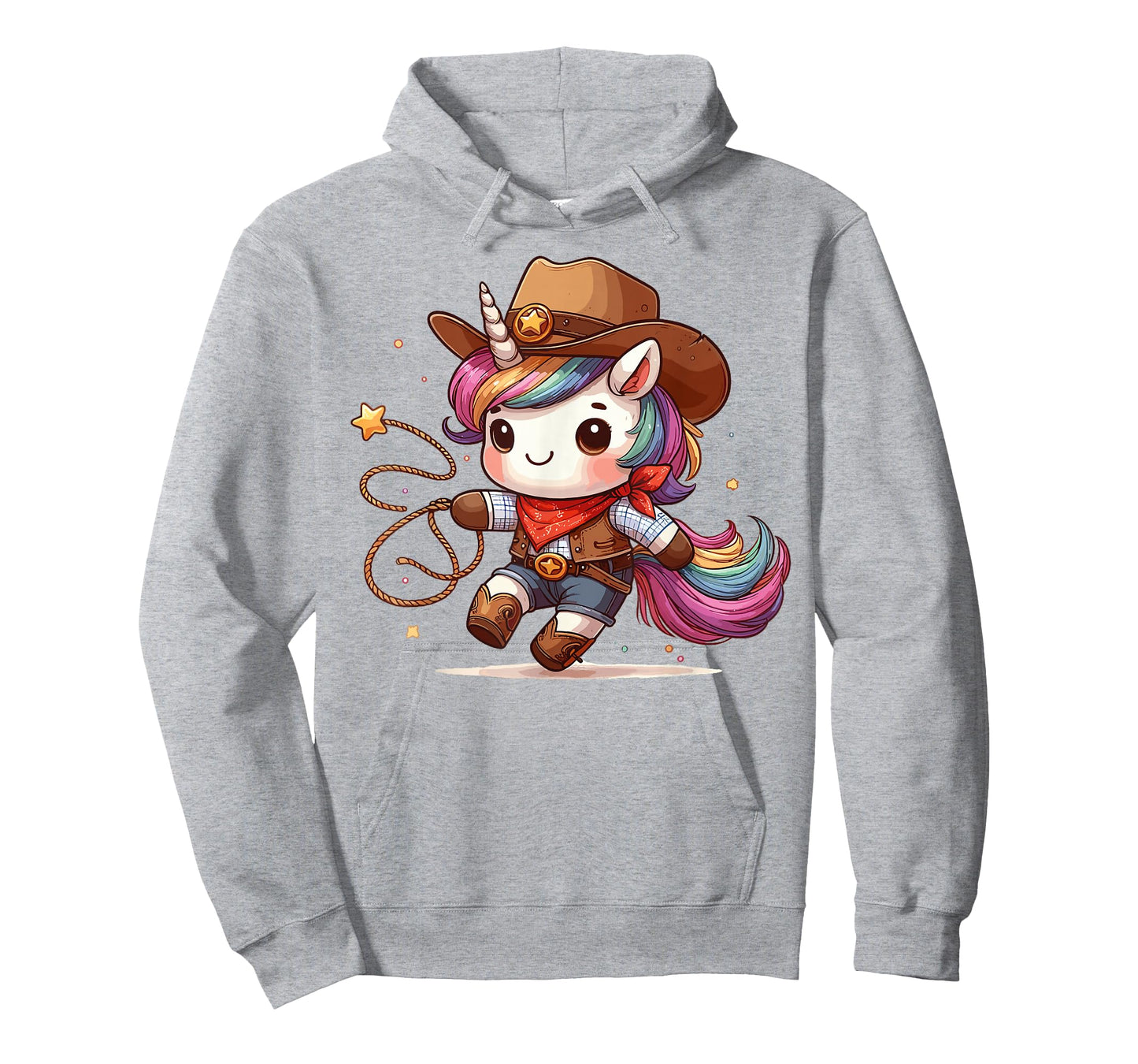 Western Rodeo Cowboy Hat Unicorn Texas Animals T-Shirt