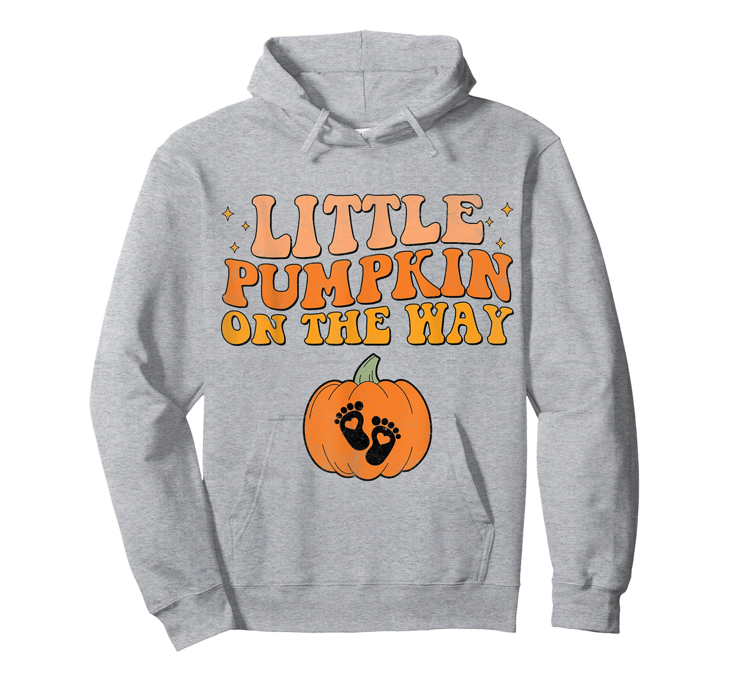 Little Pumpkin On The Way Halloween Pregnancy Announcement T-Shirt
