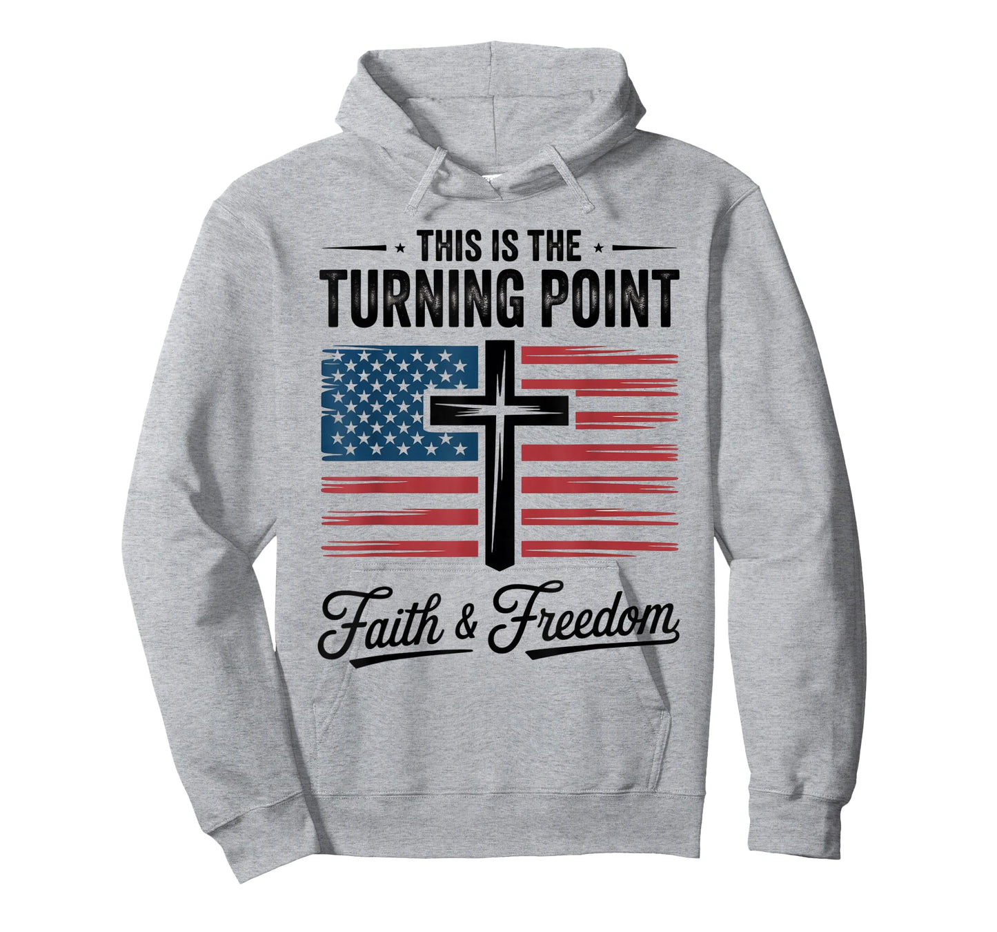 This is The Turning Point Patriotic Faith USA T-Shirt