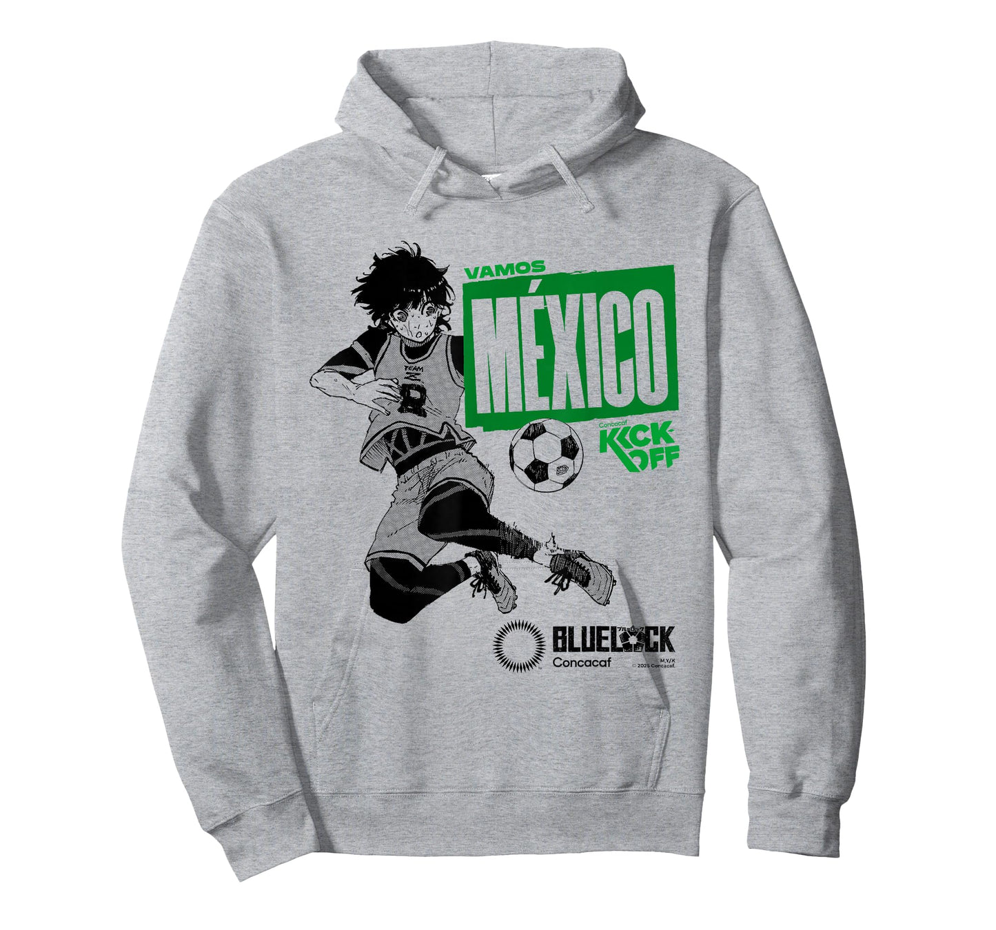 Blue Lock x Concacaf - “GO Mexico Kick Off” T-Shirt