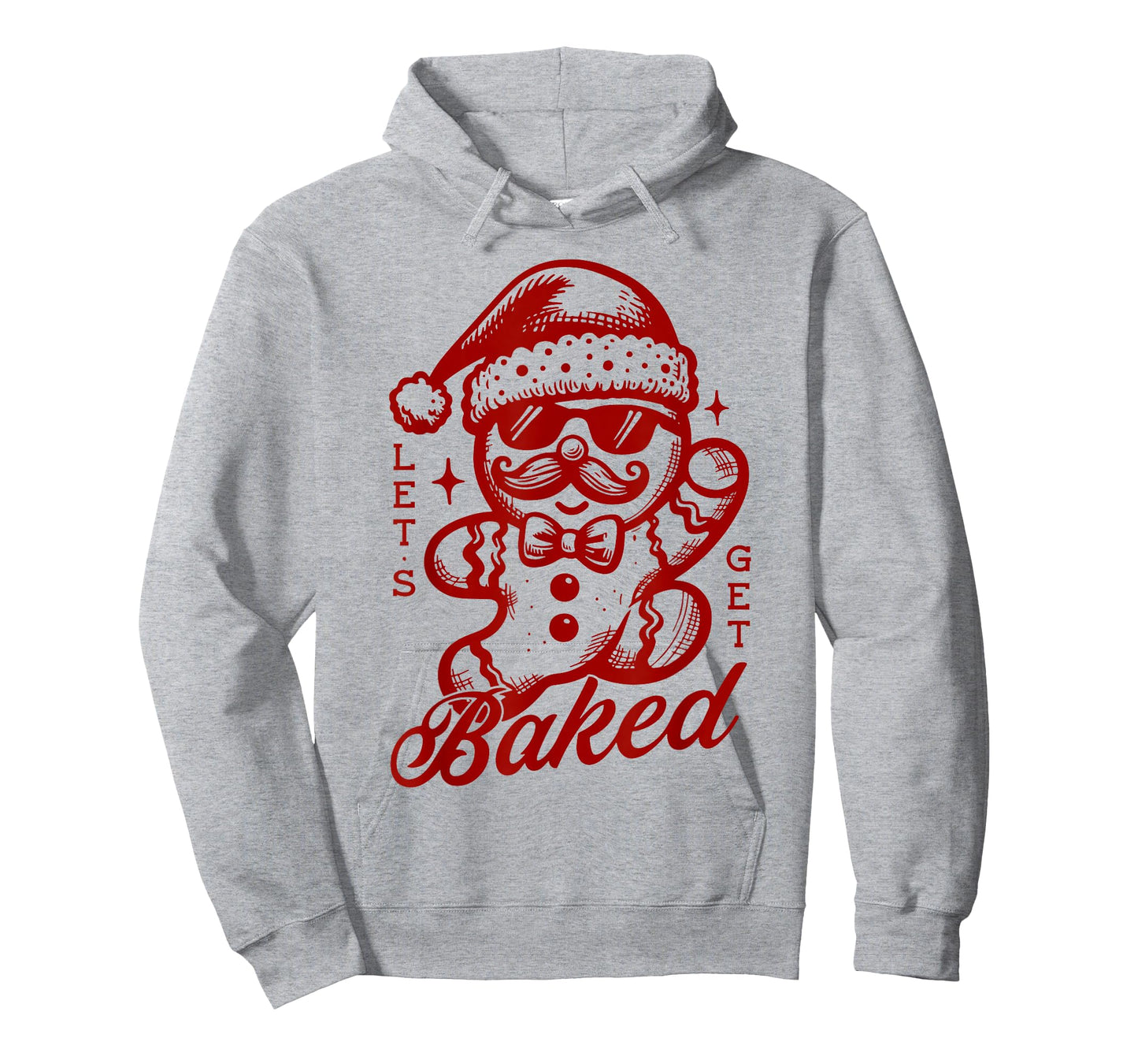 Vintage Let's Get Baked Christmas Matching Family Pajama T-Shirt