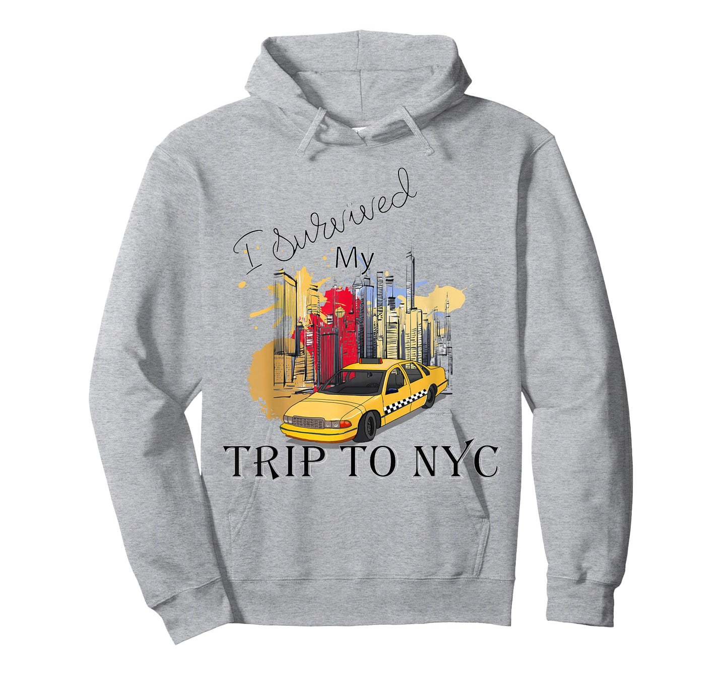 I Survived My Trip to NYC Graphic New York City Line T-Shirt