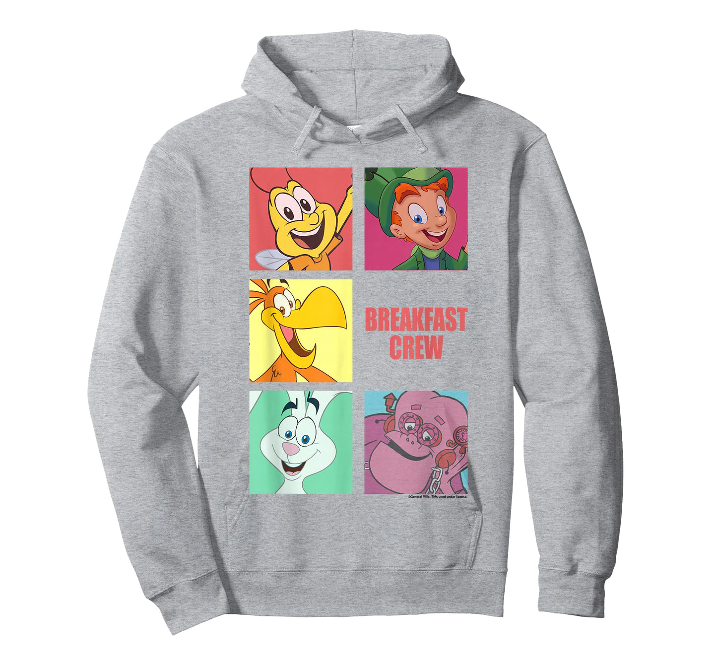 General Mills Monster Cravings Retro Mascots Group Shot T-Shirt