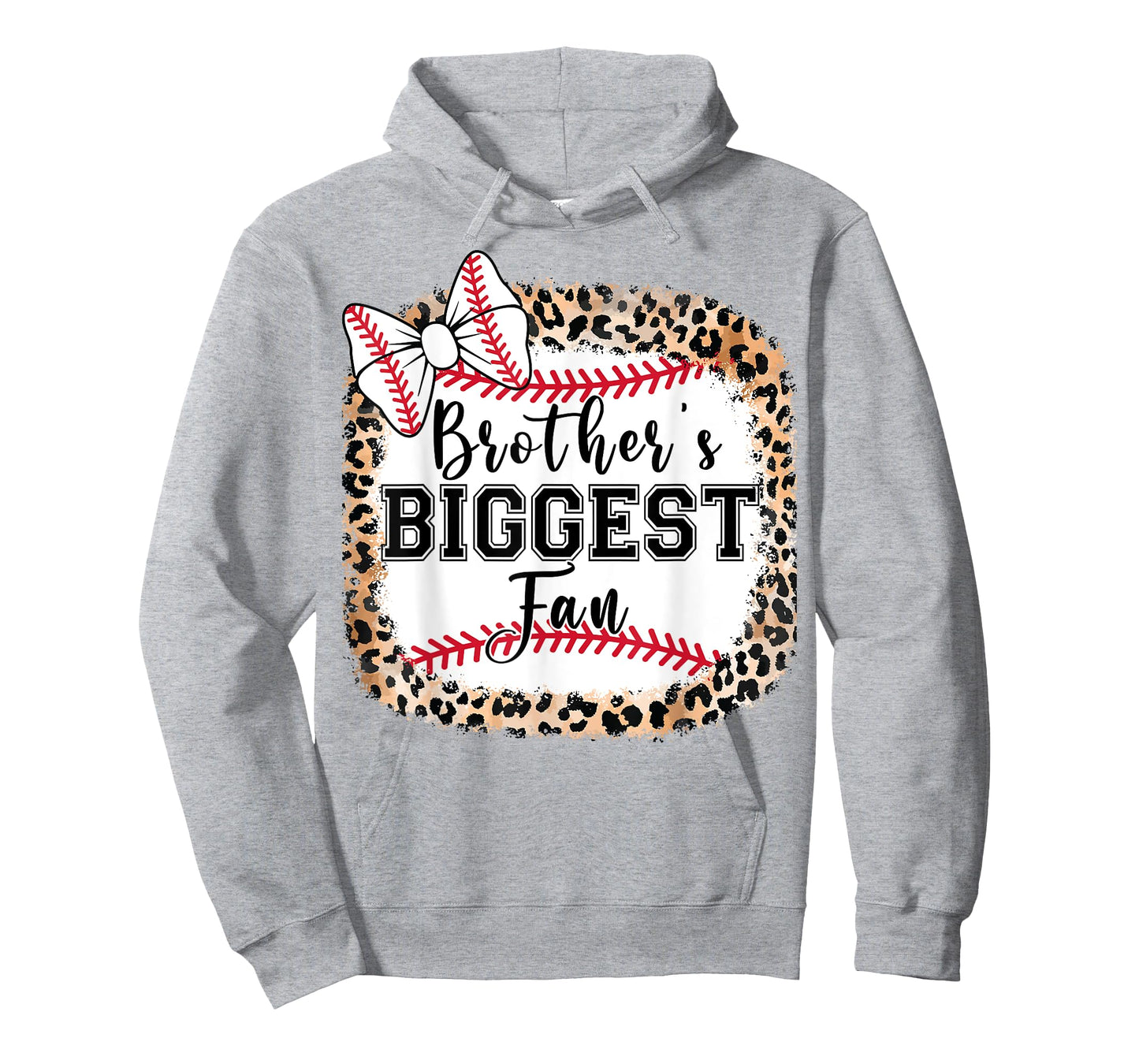 Youth Brothers Biggest Fan Baseball Sister Cute Toddler Girl T-Shirt