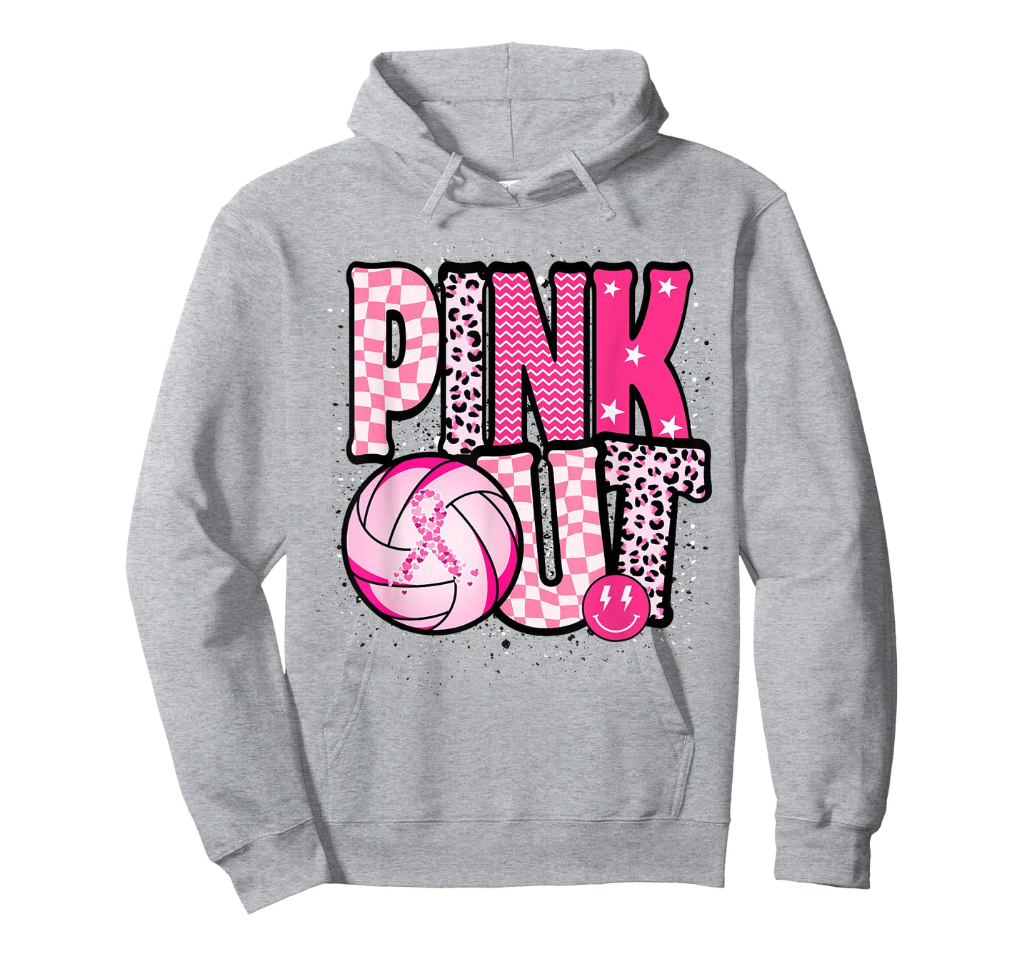 Dig For A Cure Volleyball Pink Out Breast Cancer Awareness T-Shirt