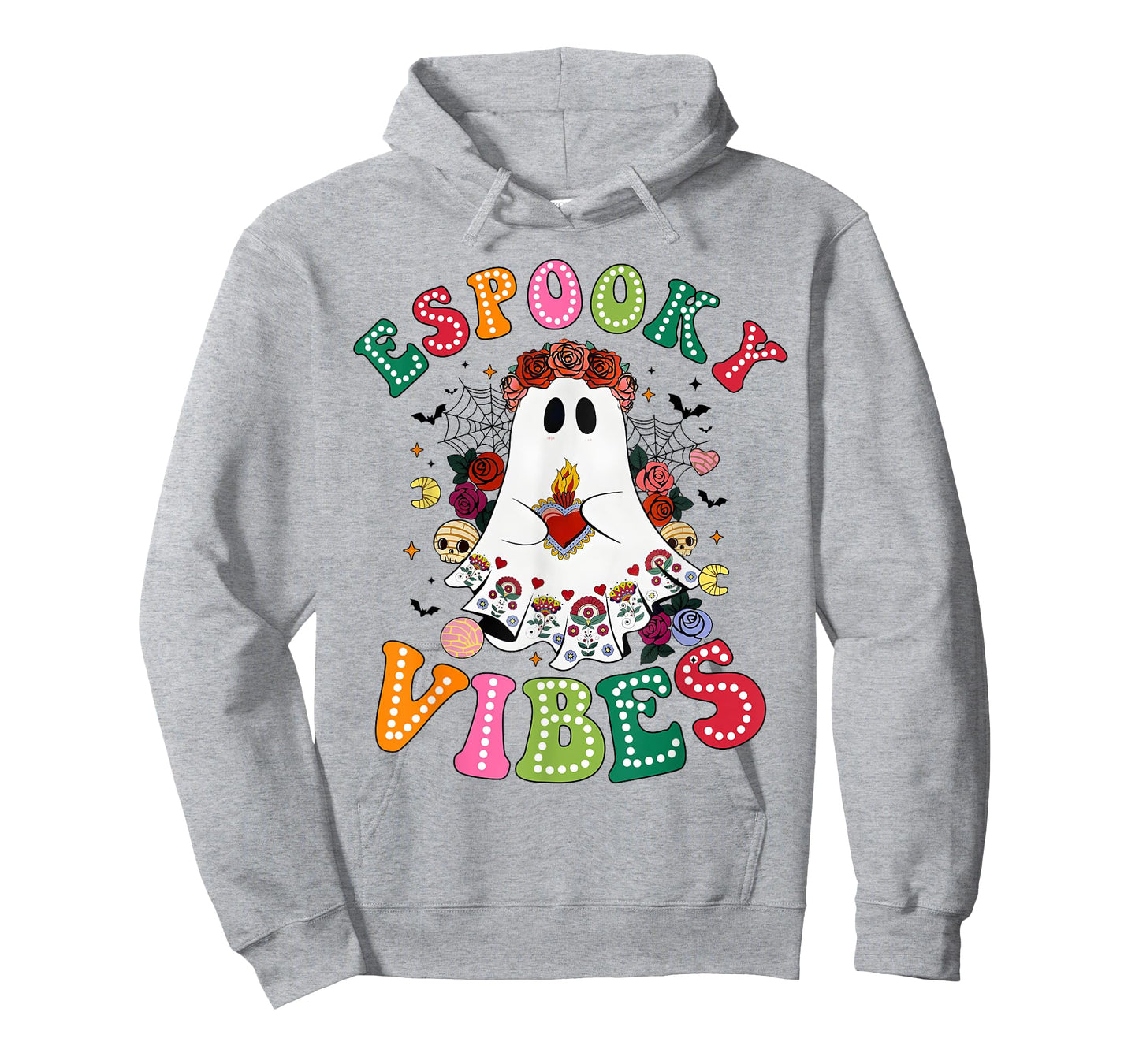 Espooky Vibes Spanish Mexican Teacher Boo Halloween T-Shirt
