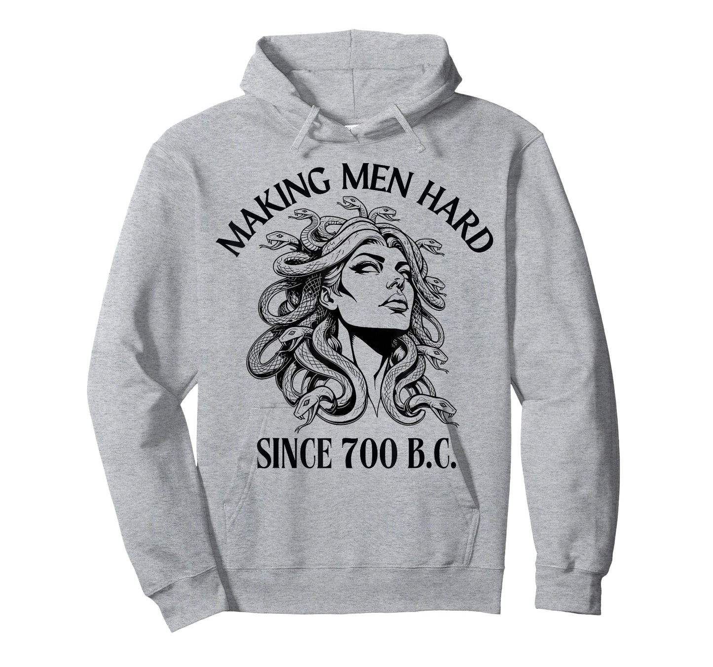 Funny Medusa Making Men Hard Since 700 BC Greek Female Gaze T-Shirt