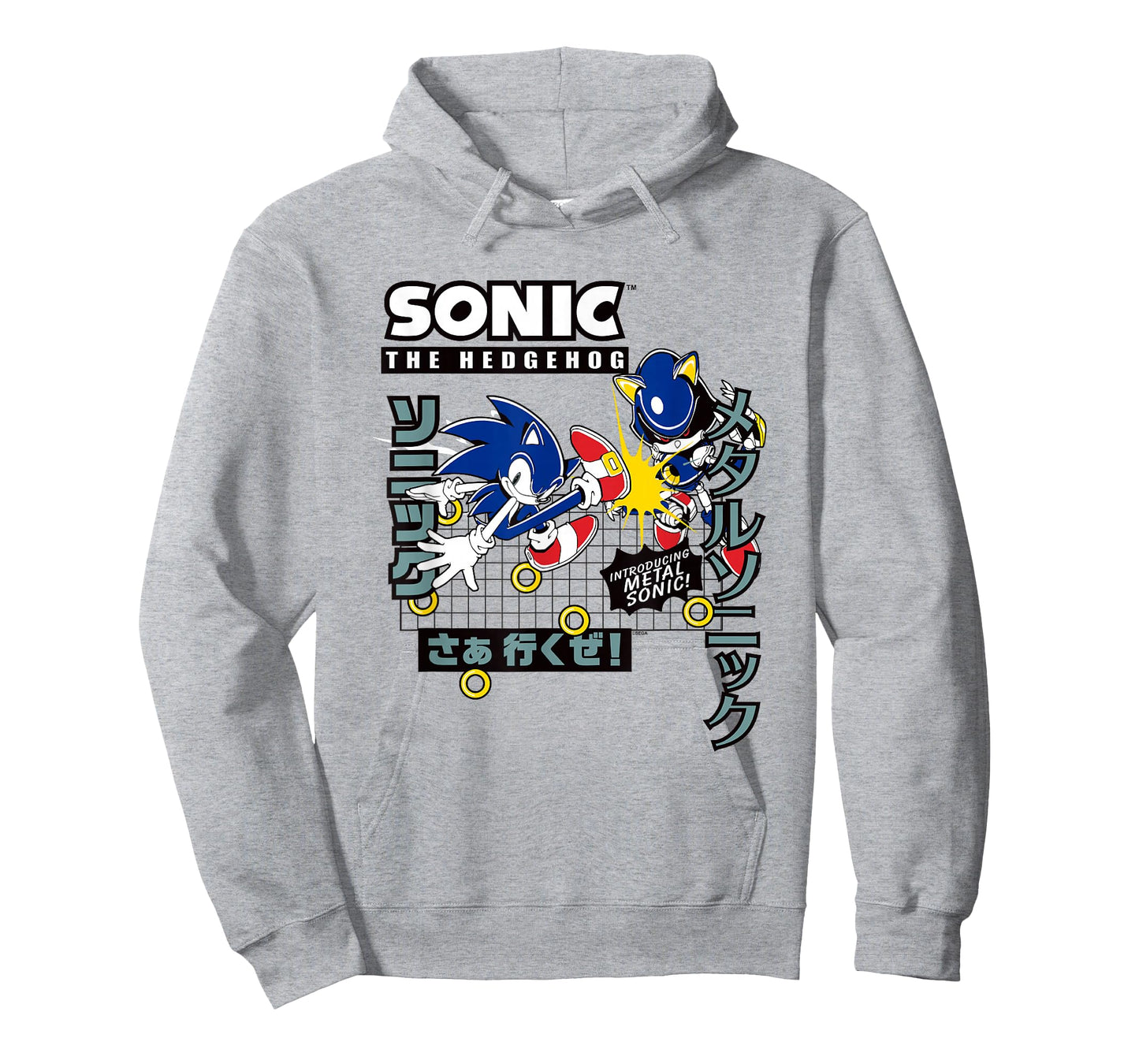Sonic The Hedgehog Introducing Metal Sonic! Epic Fight Retro T-Shirt