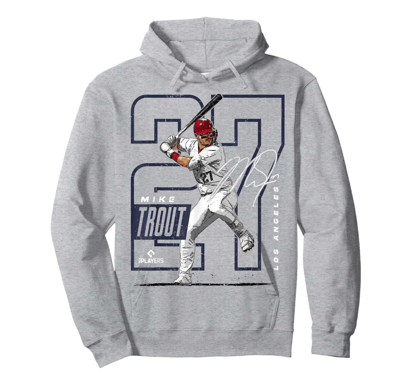 Mike Trout | Los Angeles Baseball MLB Players | MLBTRO4004 T-Shirt