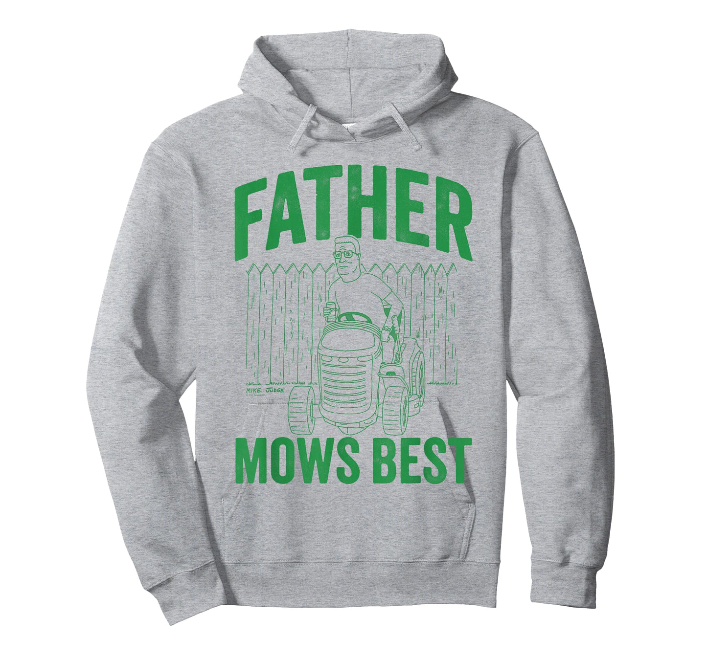 King of the Hill Father Mows Best Hank Mowing Father's Day T-Shirt