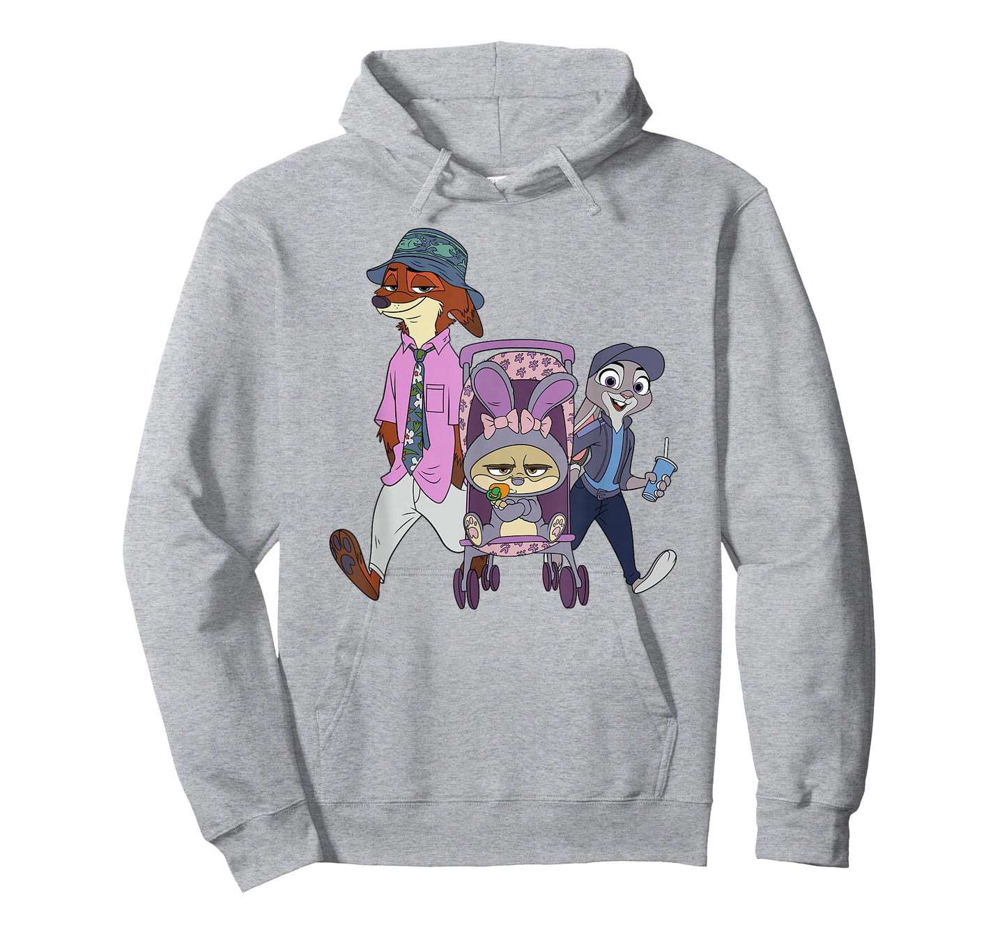 Disney Zootopia 2 Judy Nick & Finnick Happy Family T-Shirt