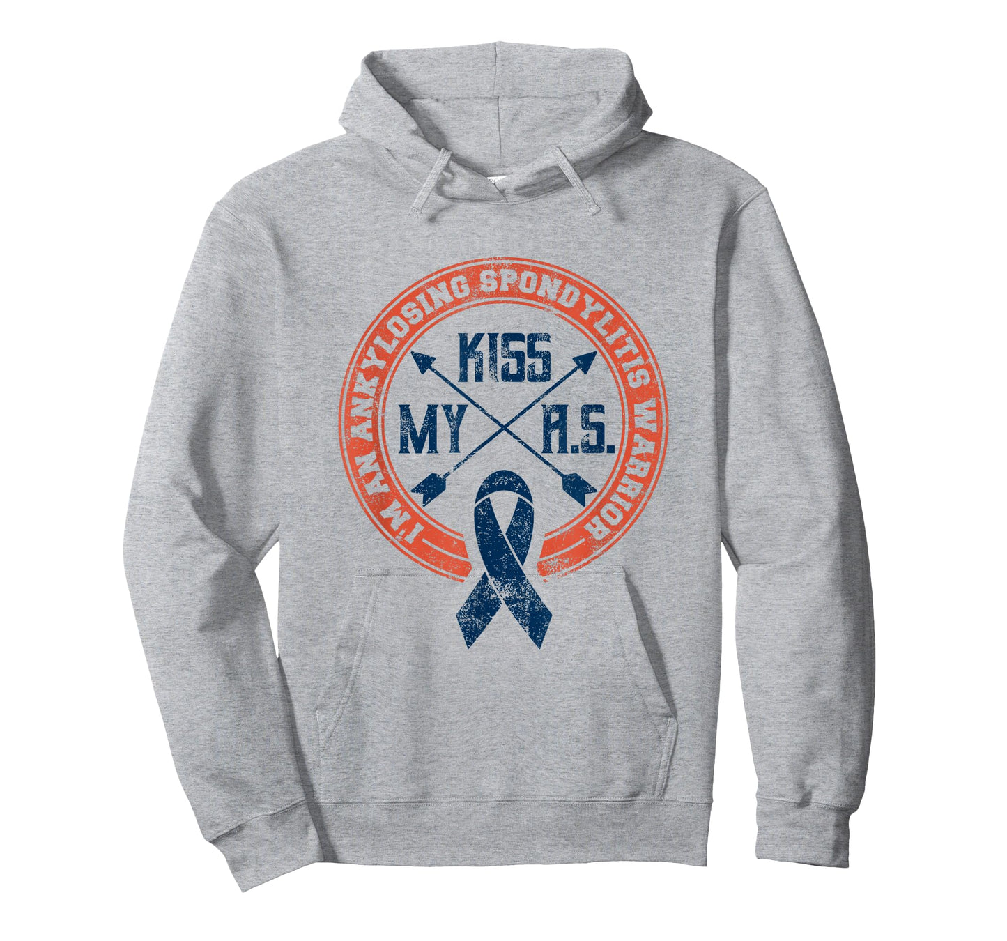 Kiss My A.S. Ankylosing Spondylitis Warrior T-Shirt T-Shirt
