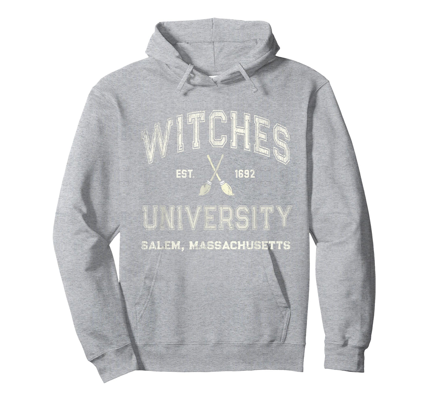 Funny WITCHES UNIVERSITY Salem Witch Broom Company 1692 T-Shirt