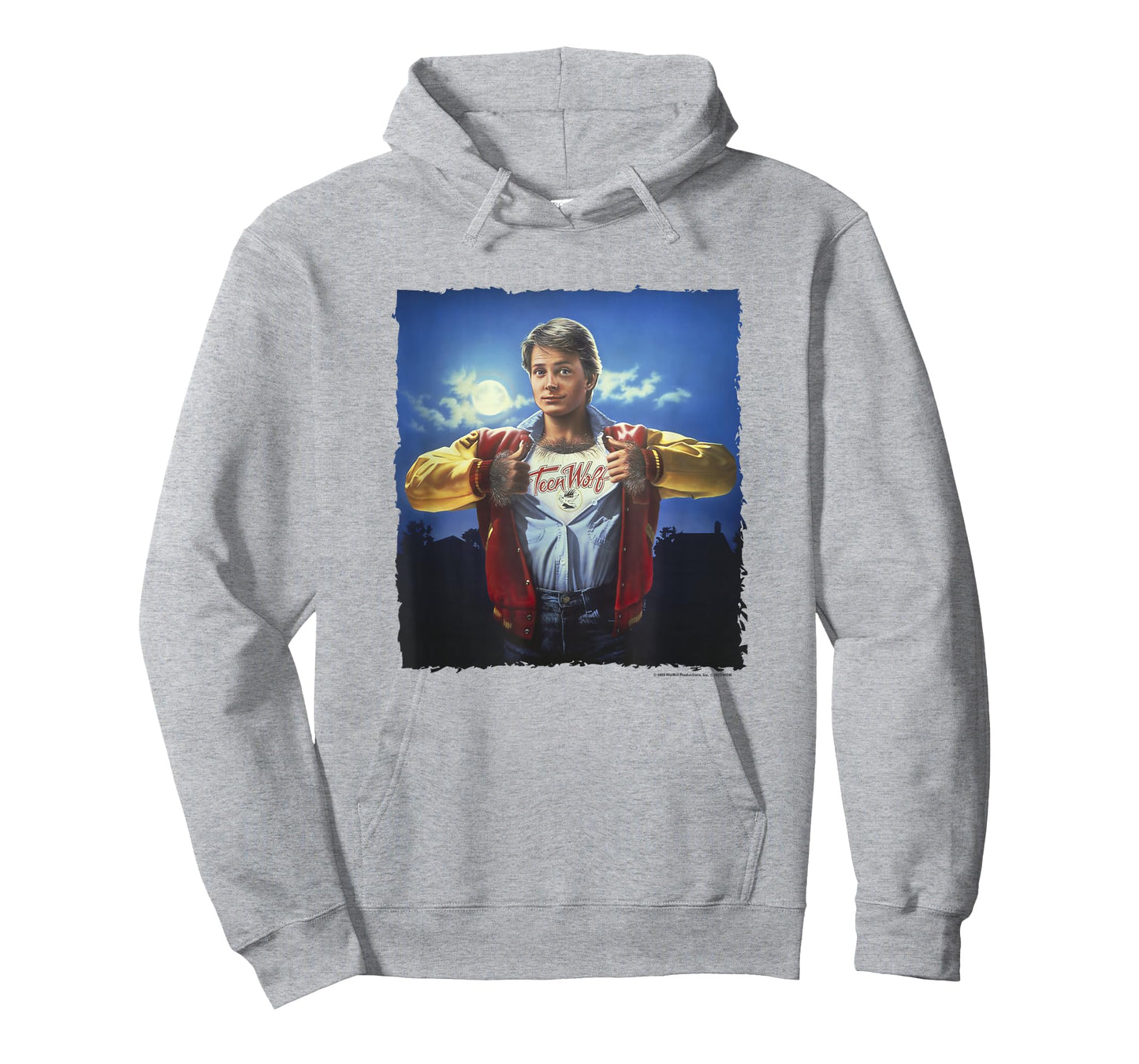 Teen Wolf Scott Howard Classic Movie Poster Vintage T-Shirt